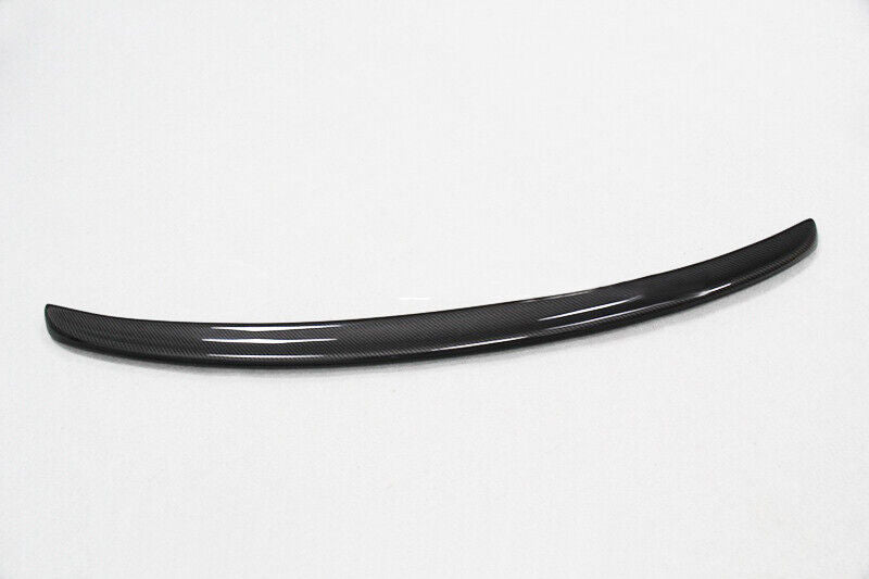 Real Carbon Fiber Rear Spoiler Wing Lip For Audi A4 B8 Sedan 2009-2012 S4 Style
