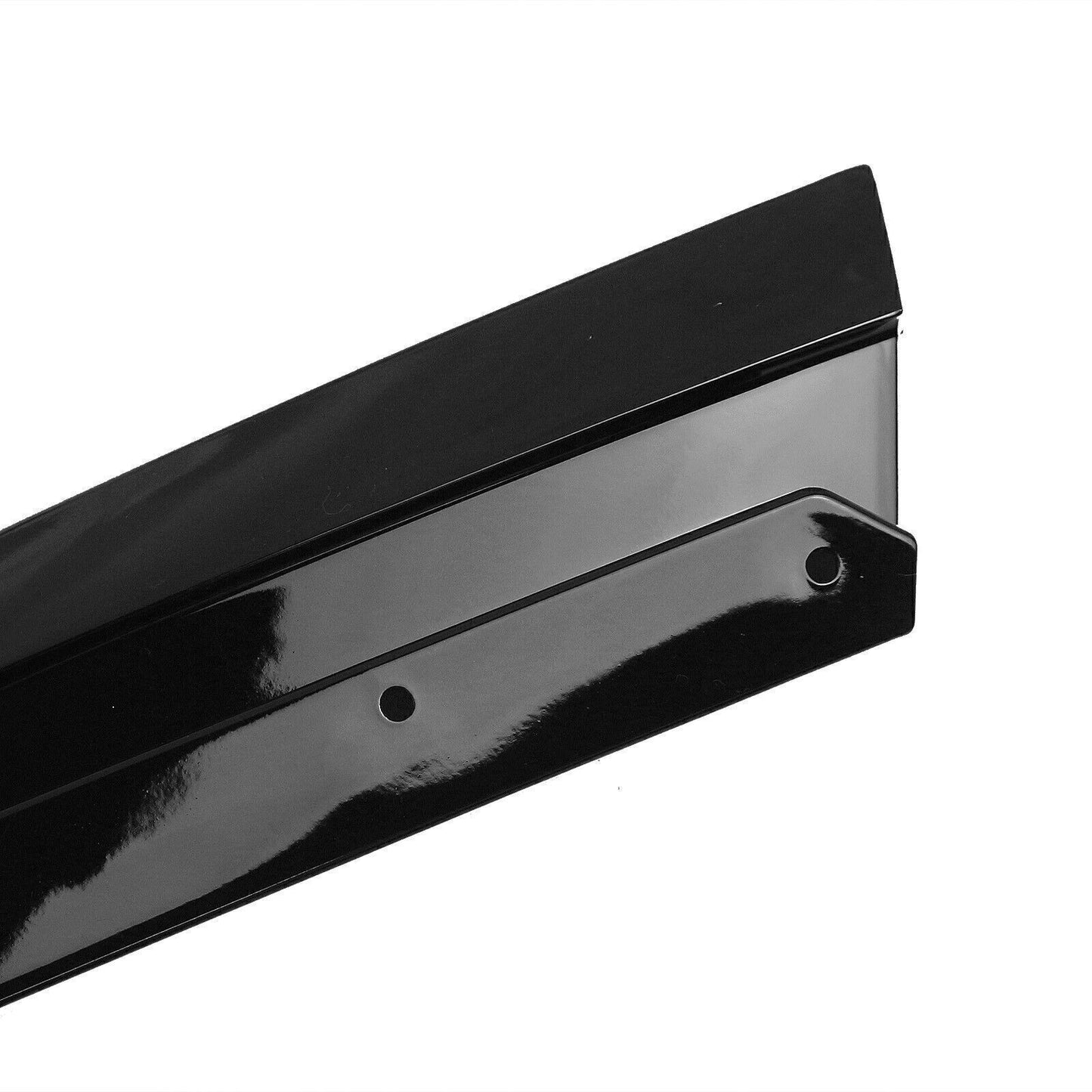 1Set Front Bumper Spoiler Lip Splitter For Cadillac CTS-V 2009-2015 Glossy Black