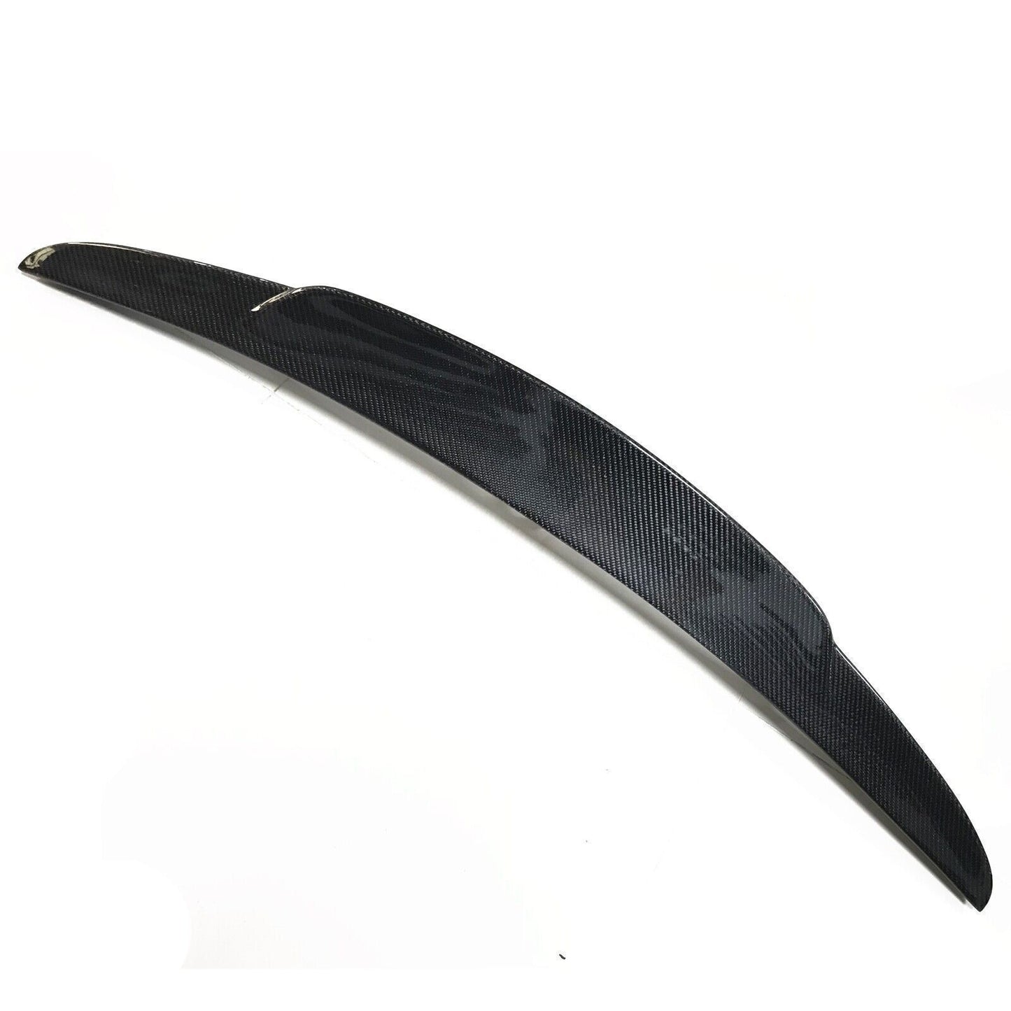 1 Set Car Rear Trunk Spoiler Wing Lip For Jaguar XE 2016 2017-2018 Carbon Fiber