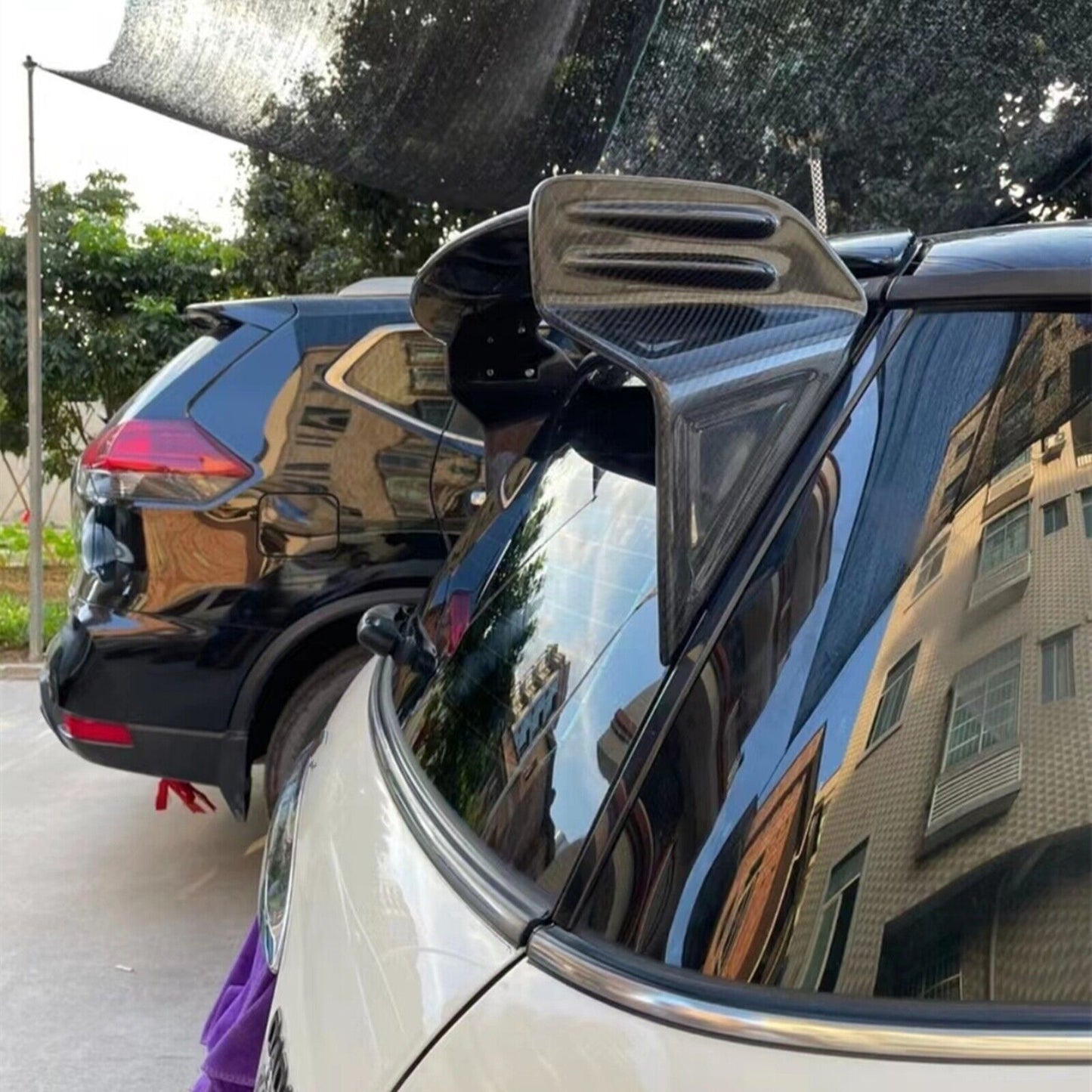 Carbon Fiber Rear Trunk Spoiler Lip Fit For Mini Cooper S R55 R56 R57 R58 07-14