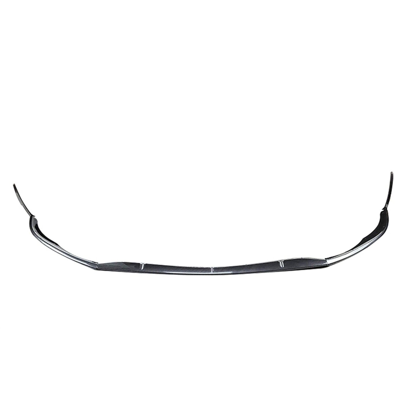 5x Front Bumper Spoiler Lip For Benz W205 2015-2022 C63/C63 AMG Only Carbon Look