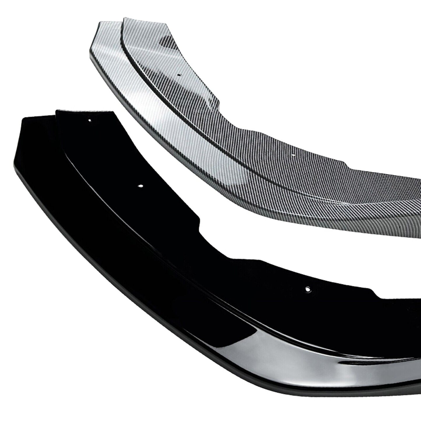 1Set Car Front Bumper Spoiler Lip Kit For Subaru Impreza WRX STI 2011-2014 Black