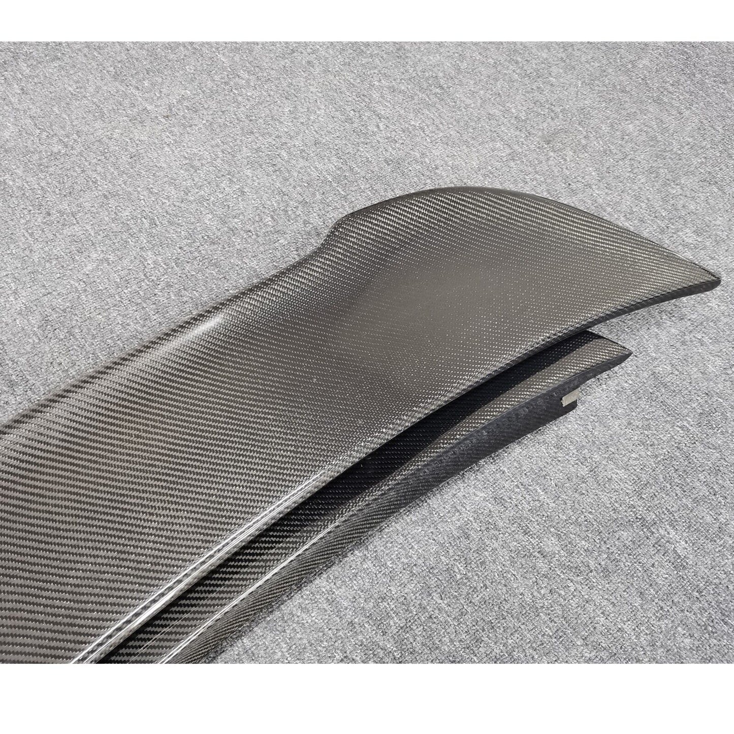 1x Carbon Fiber Rear Trunk Spoiler Wing Lip For Porsche Panamera 970.1 2010-2013
