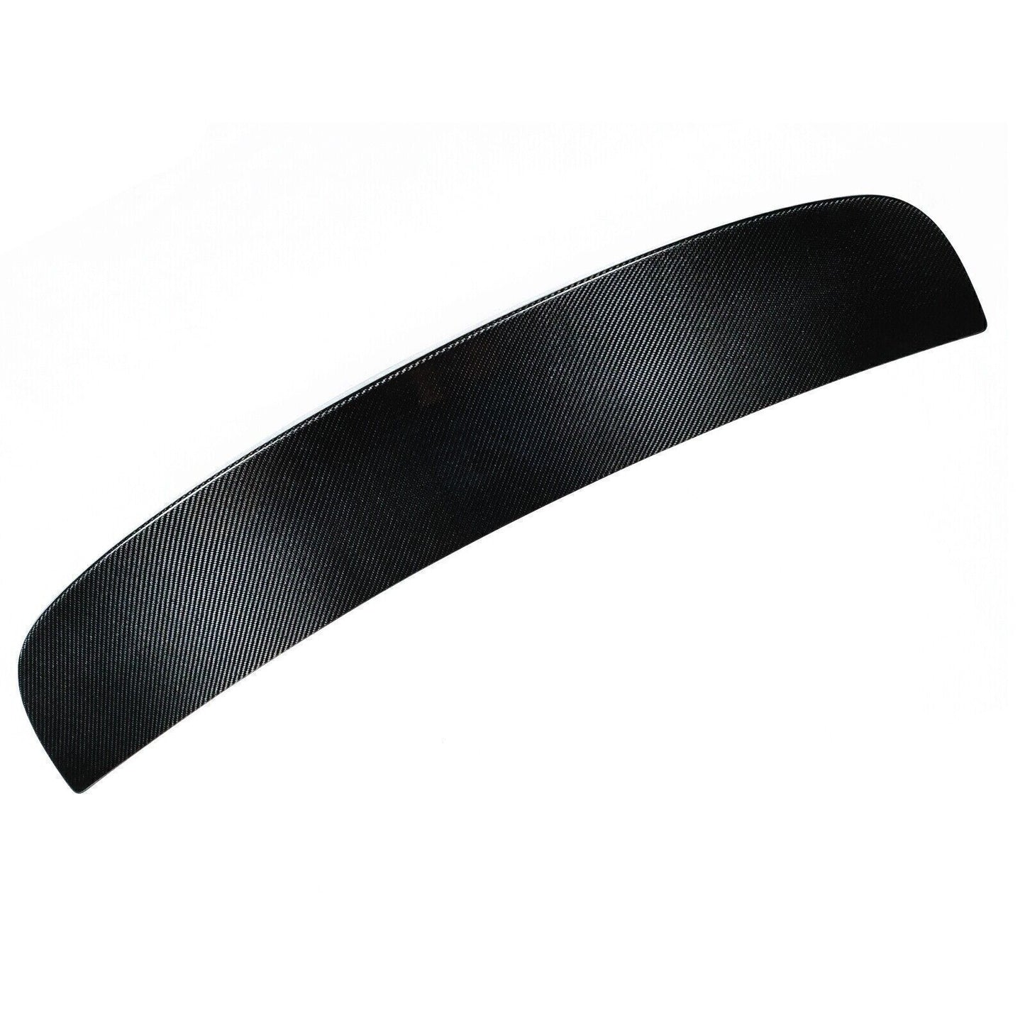 1Pc Real Carbon Fiber Rear Trunk Spoiler Wing Lip For Tesla Model X 2016-2022