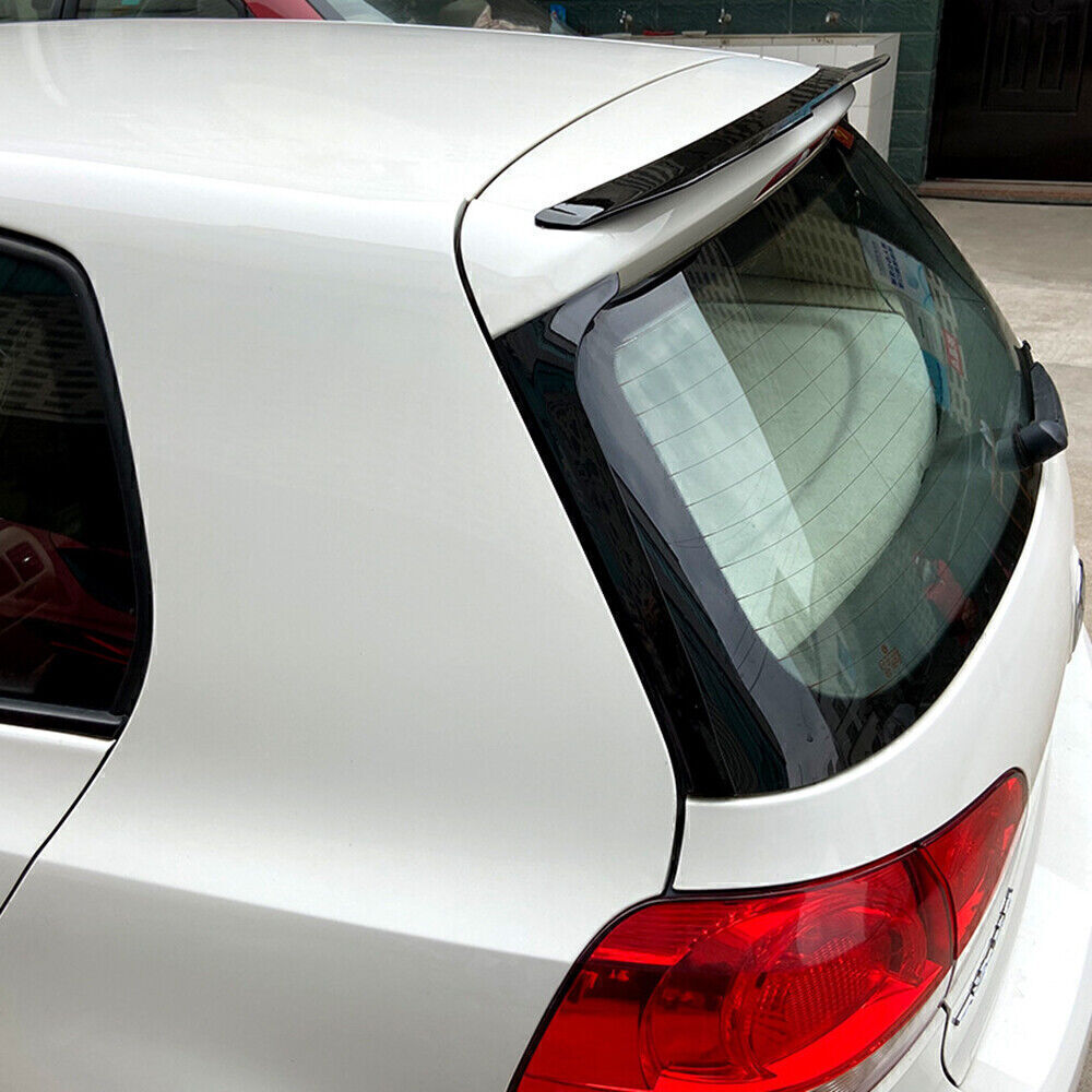1Pc Rear Trunk Spoiler Wing Lip For Volkswagen VW Golf 6 2008 2009-2013 Black