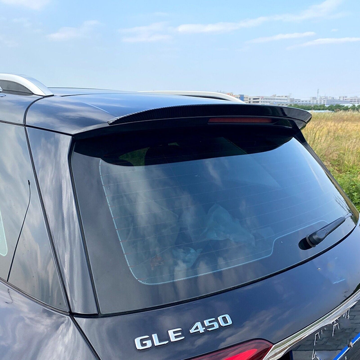 1x Rear Trunk Spoiler Lip For Benz GLE W167 GLE350 450 GLE53 2020-2023 CB Style