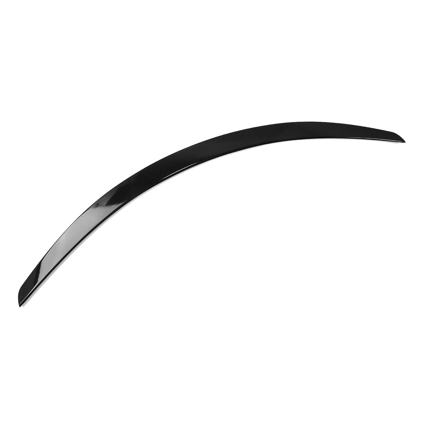 1Pc Car Rear Trunk Spoiler Lip Wing Fit For Tesla Model S 2012-2022 Gloss Black