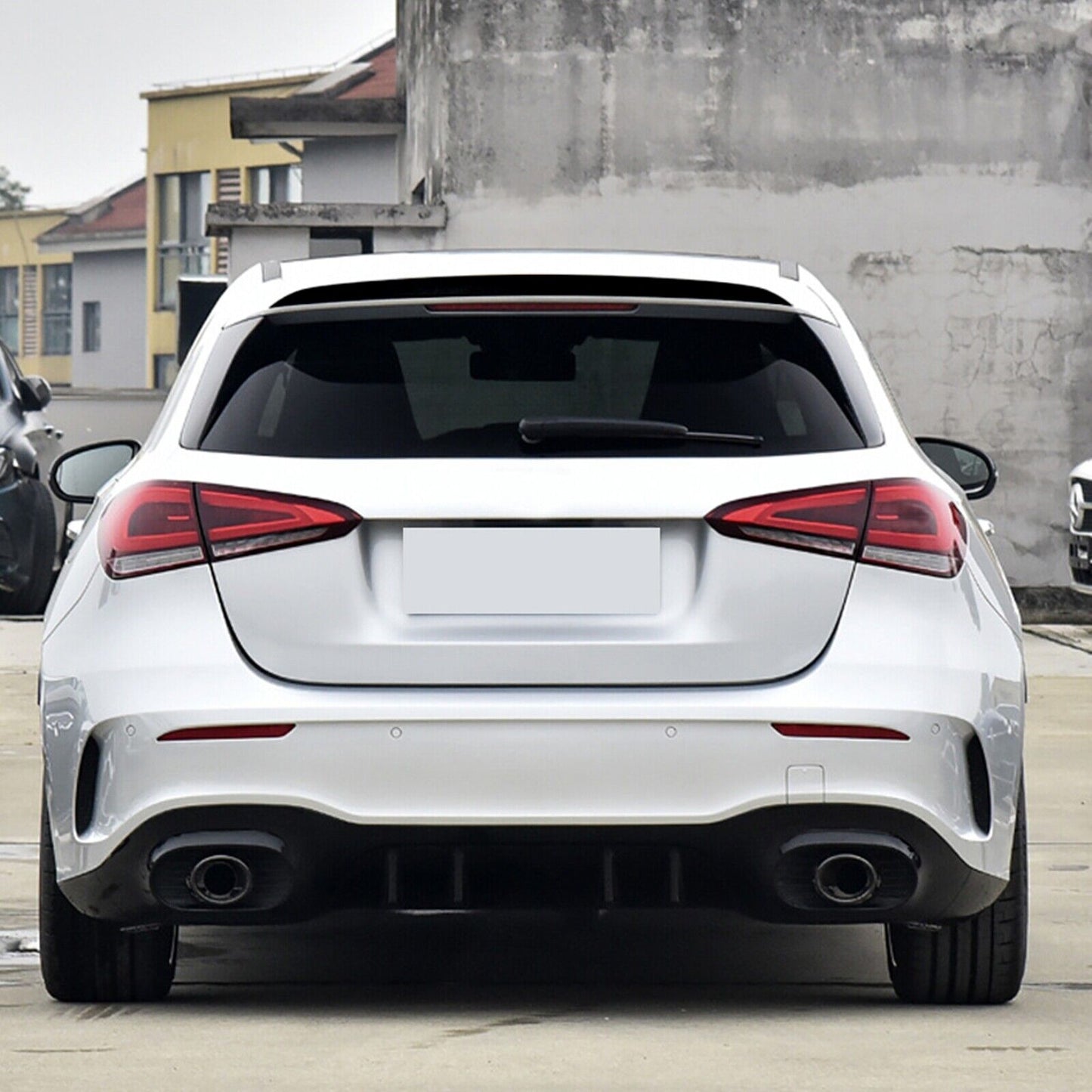 Rear Spoiler Wing Lip For Mercedes A Class W177 A180 A200 A250 A45 AMG Hatchback