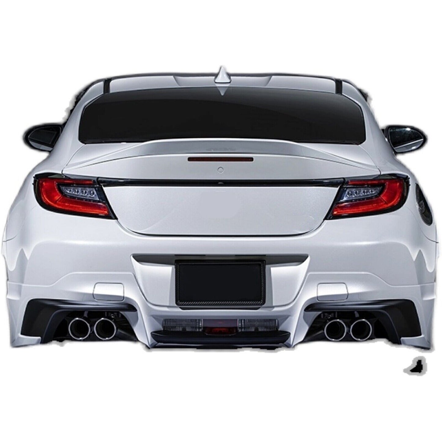 1Pc Carbon Fiber Rear Trunk Spoiler Wing Kit For Subaru BRZ Toyota GR86 2022-23