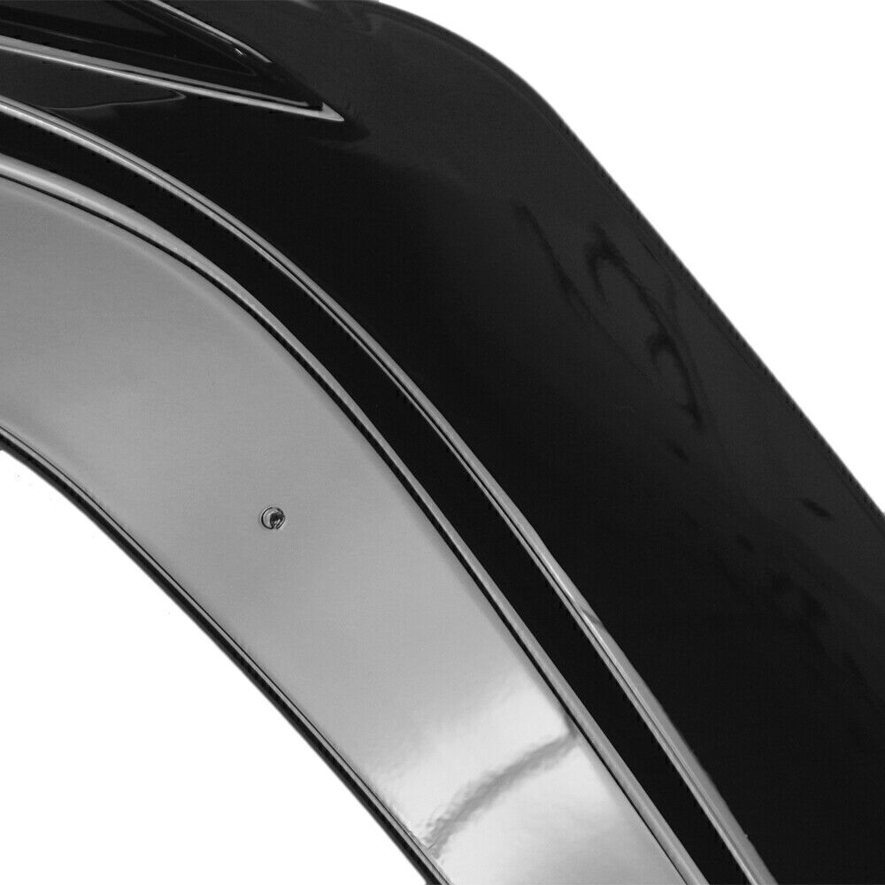 Gloss Black Car Front Bumper Spoiler Splitter Lip For Honda Civic 2016 2017-2020