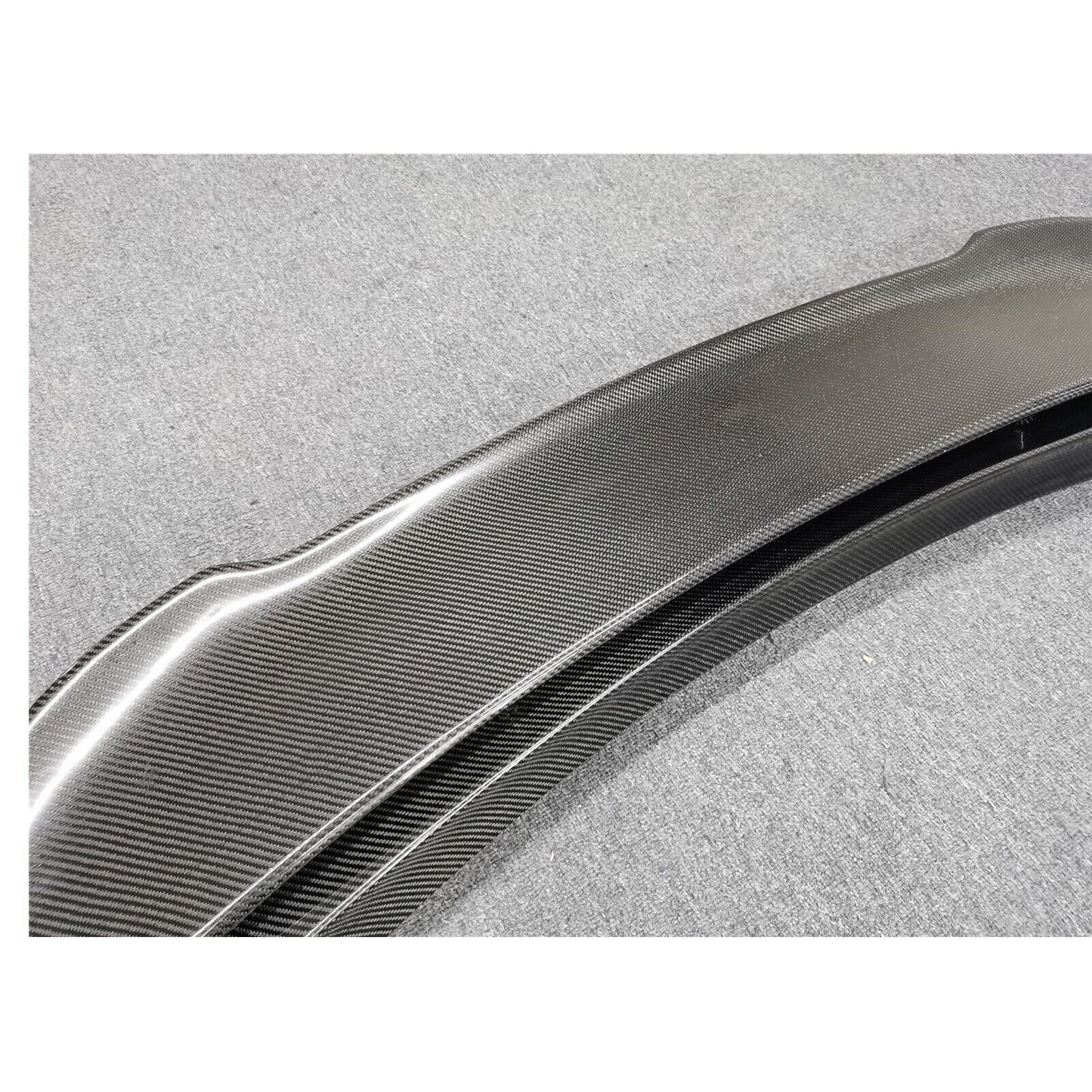 1Pc Carbon Fiber Rear Trunk Spoiler Wing For Porsche Panamera 970.2 2014-2016