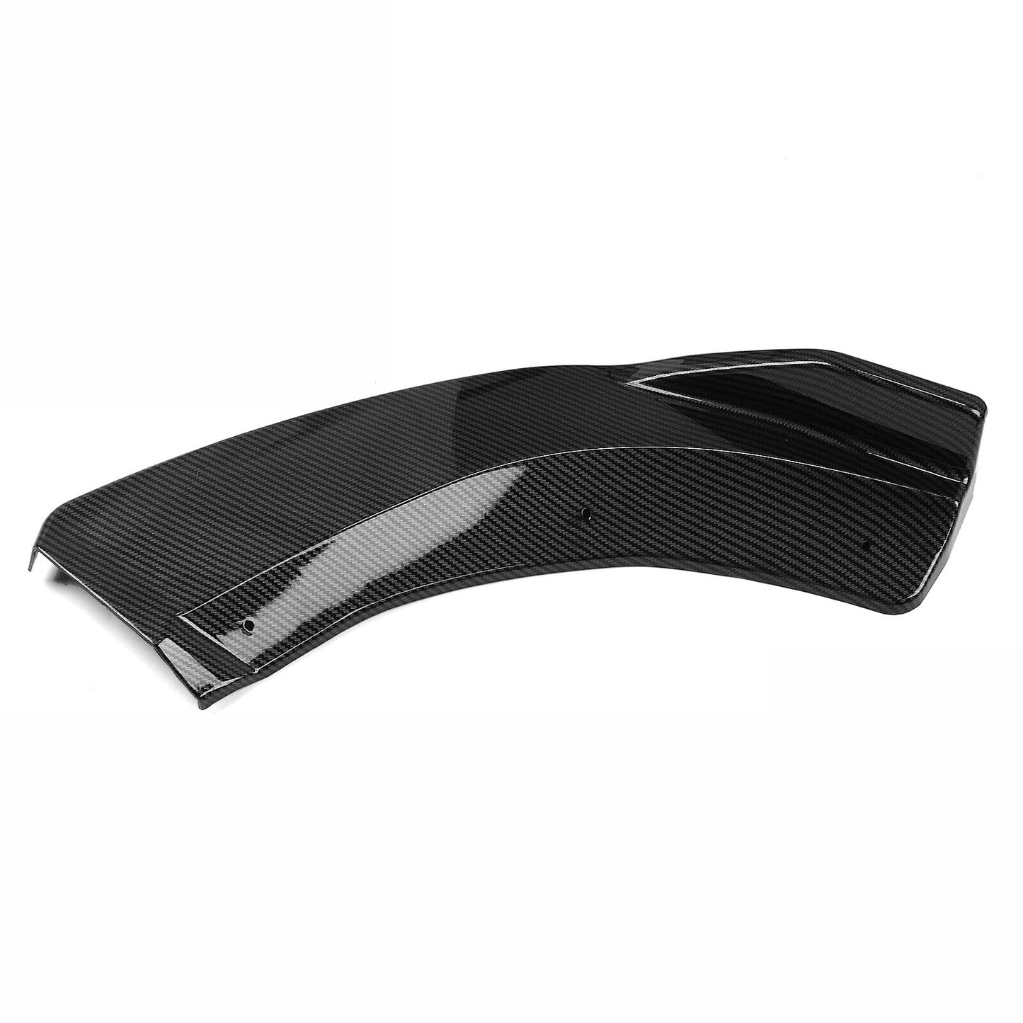 1Pc Carbon Fiber Front Bumper Spoiler Lip For M-Benz W204 C200 C250 C300 2008-2014
