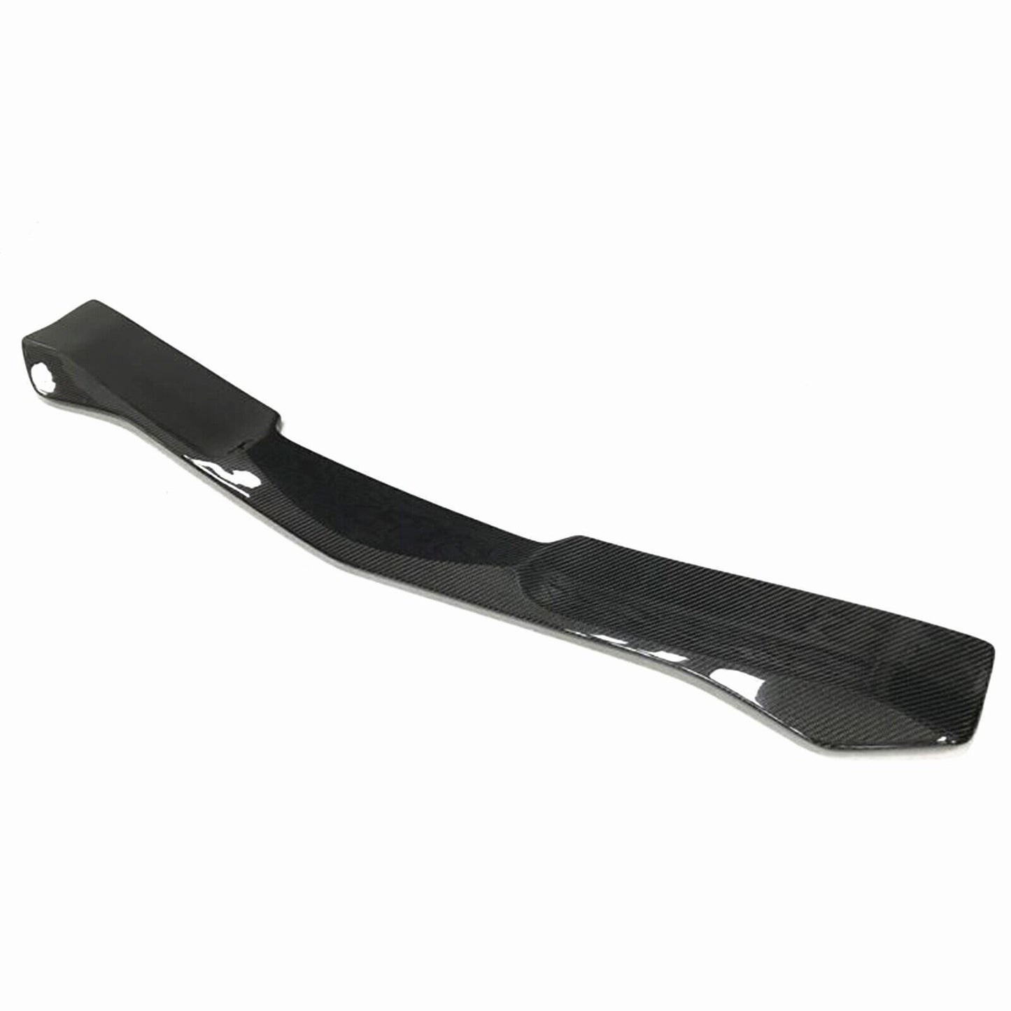1x Carbon Fiber Front Bumper Spoiler Lip For Alfa Romeo Giulia Sport 2016-2022