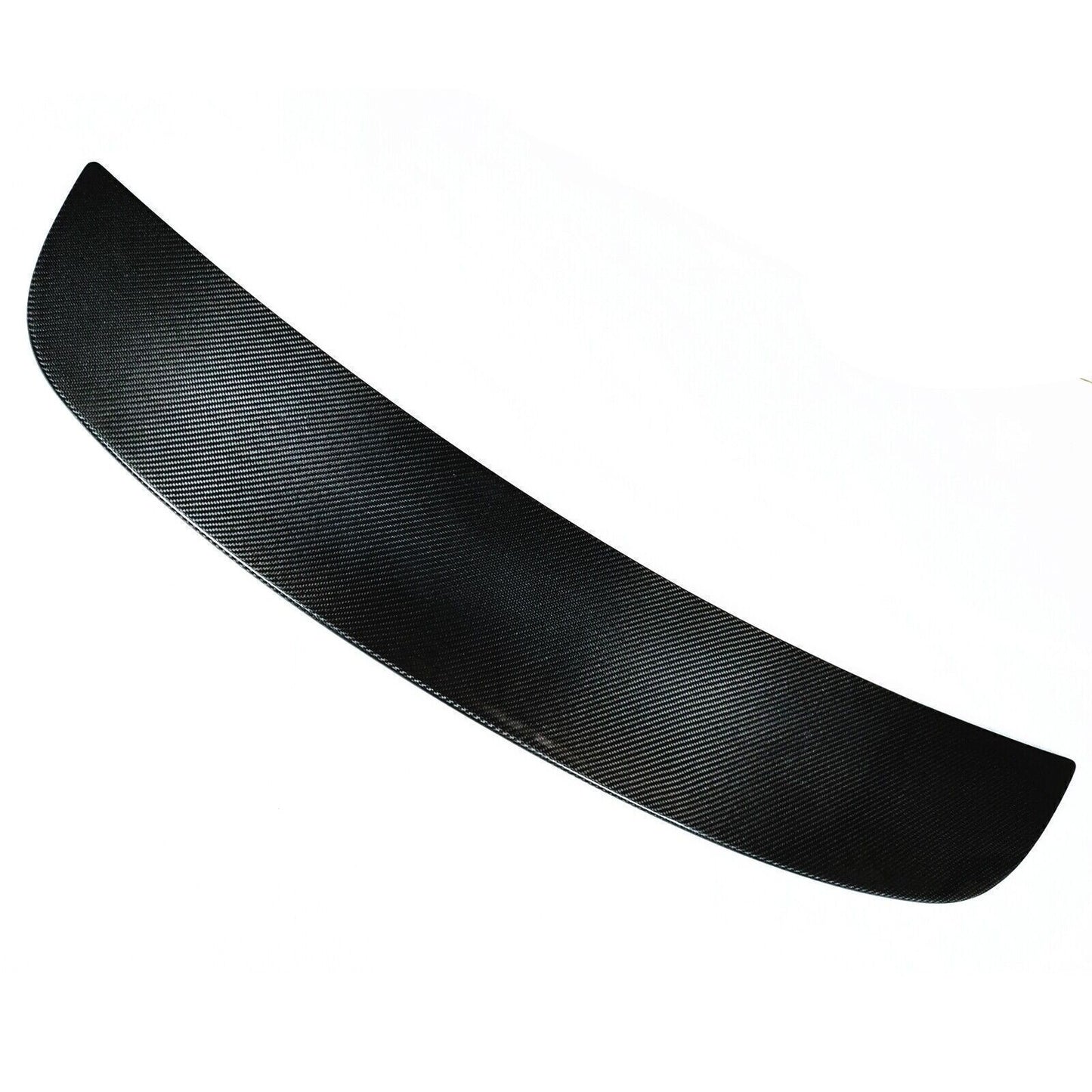 1Pc Real Carbon Fiber Rear Trunk Spoiler Wing Lip For Tesla Model X 2016-2022