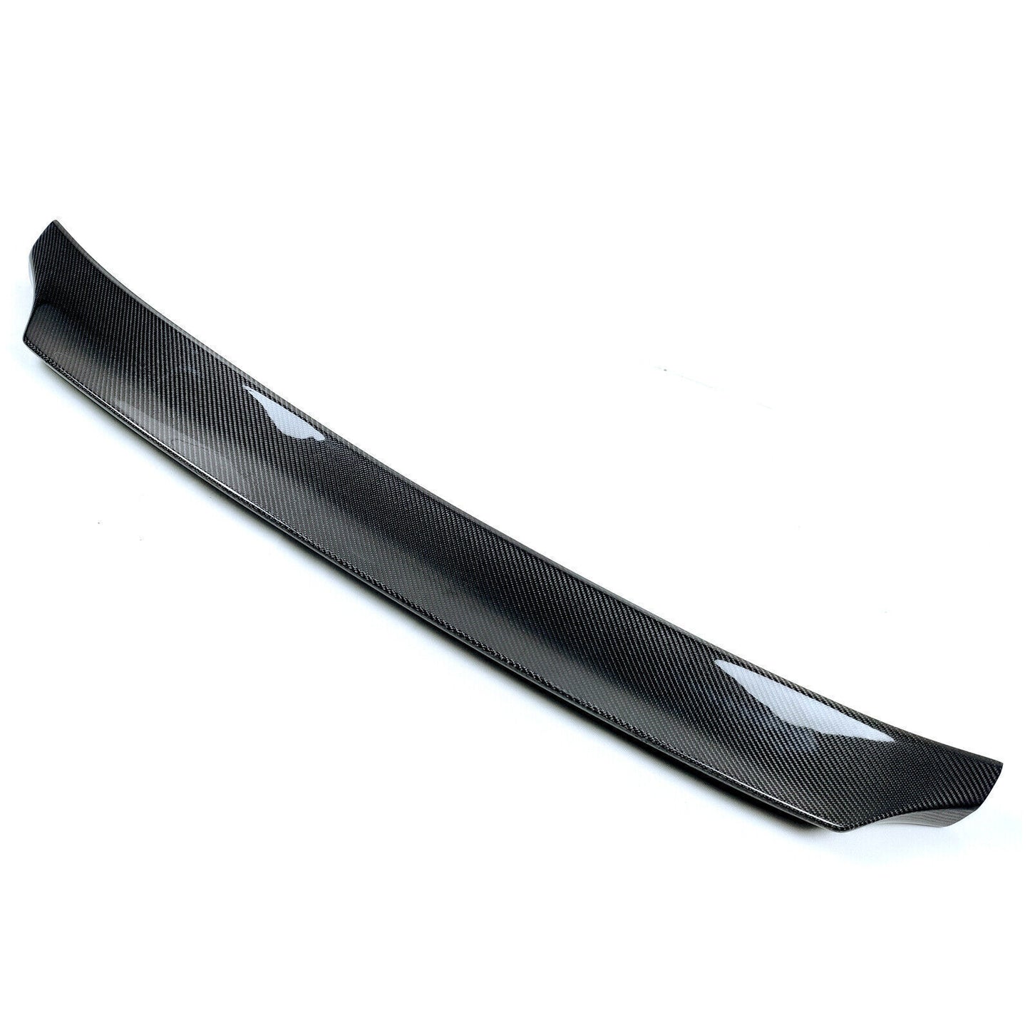 1Set Carbon Fiber Rear Trunk Spoiler Lip Wing For Subaru Legacy 2005-2008 Black