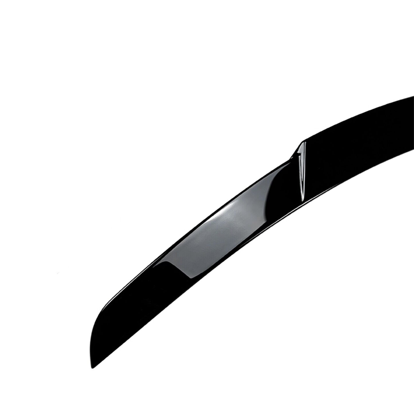1Pc Rear Trunk Spoiler Lip Wing For Mercedes Benz GLE Coupe C167 2020-2023 Black