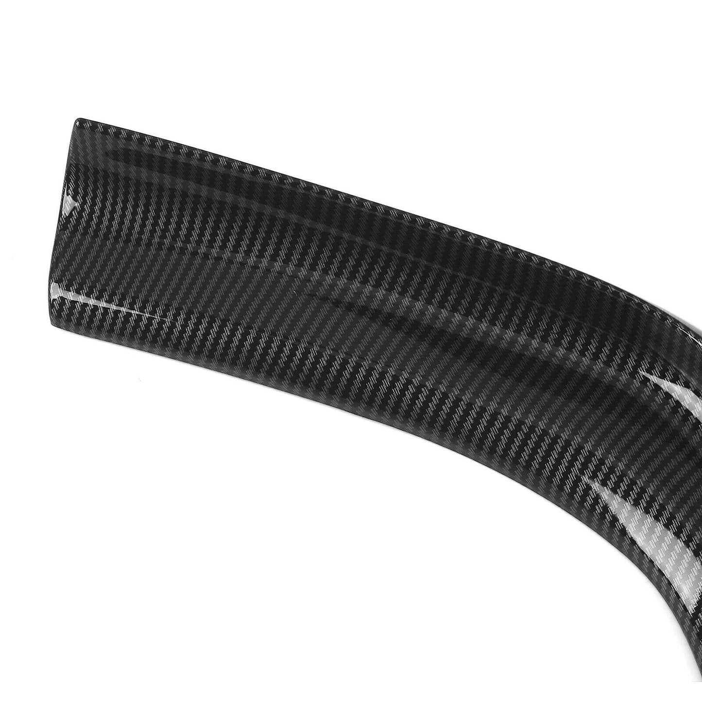 1 Set Car Front Bumper Spoiler Lip For BWM E36 M3 1992-1998 Carbon Fiber Style