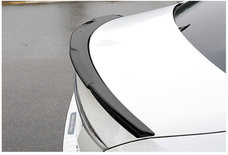 1x Car Rear Trunk Spoiler Wing Lip Body Kit For Mercedes Benz W205 AMG 2015-2021