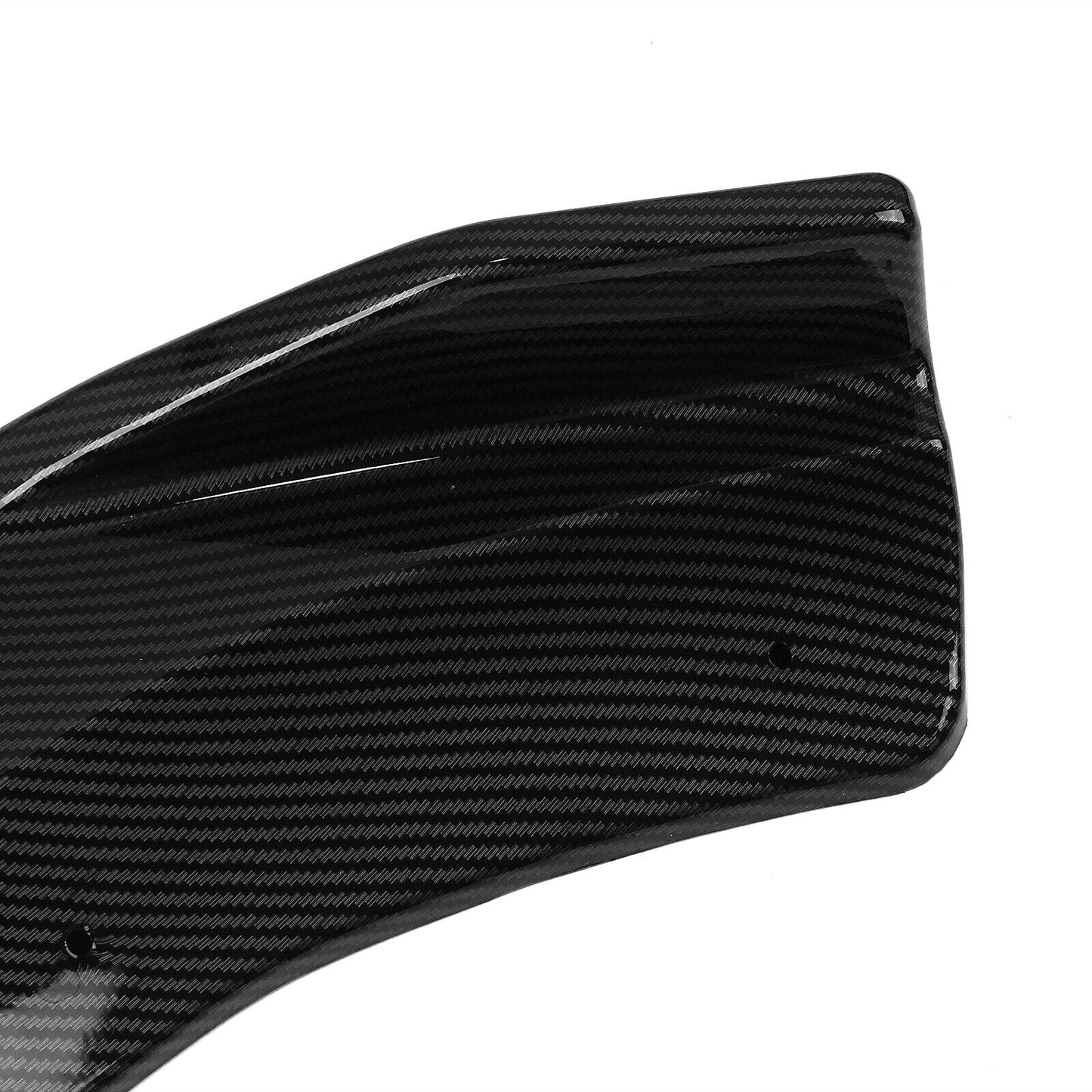 1Pc Carbon Fiber Front Bumper Spoiler Lip For M-Benz W204 C200 C250 C300 2008-2014