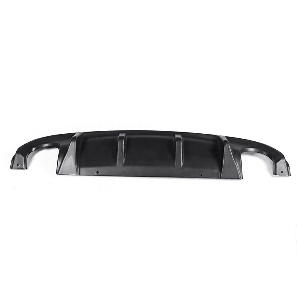 1x Matte Black Car Rear Bumper Diffuser Lip For Infiniti Q50 2014-2017 2015 ABS
