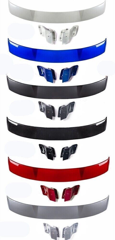 White YOFER Car Rear Trunk Spoiler Wing Lips Kit For Honda Accord 10th 2018-2022