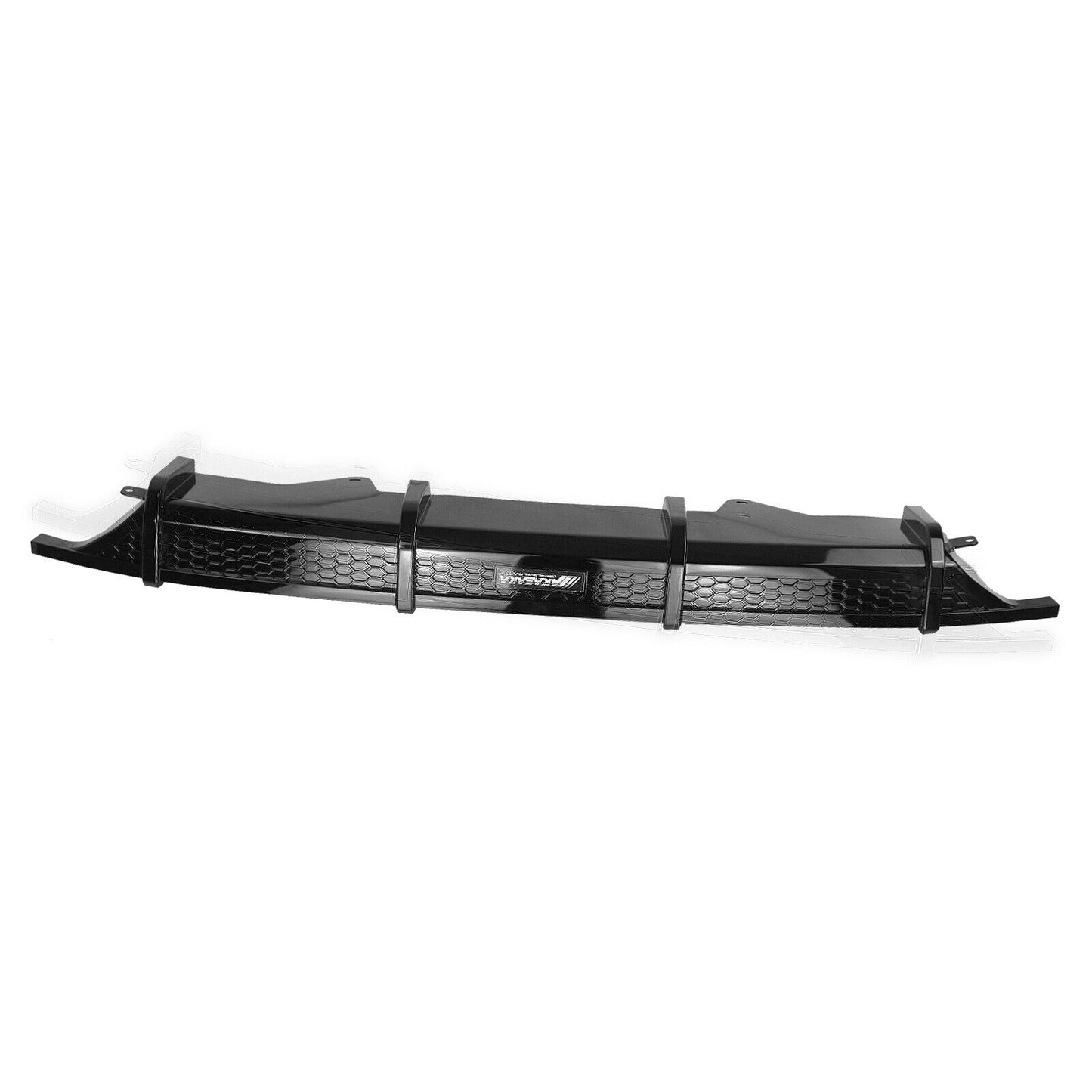 1Set Rear Bumper Diffuser Lip For Honda Accord 2018-2021 AKASAKA Gloss Black