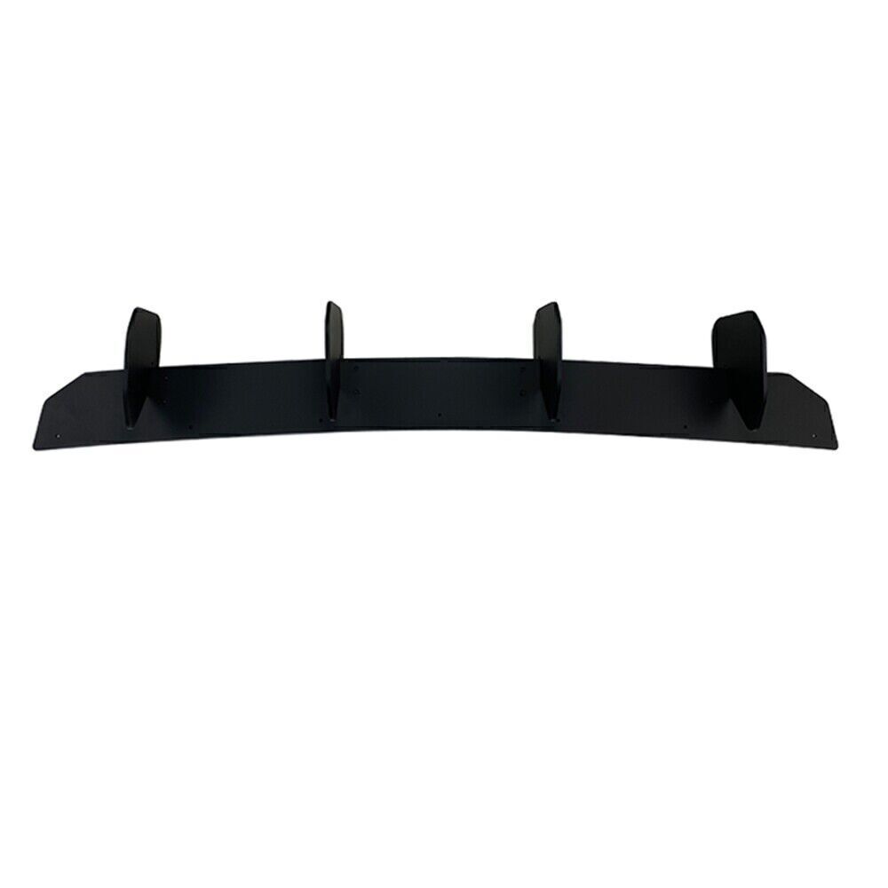 1x Black Car Rear Diffuser Bumper Spoiler Wing For VW Golf 8 MK8 2020-2023 Rline