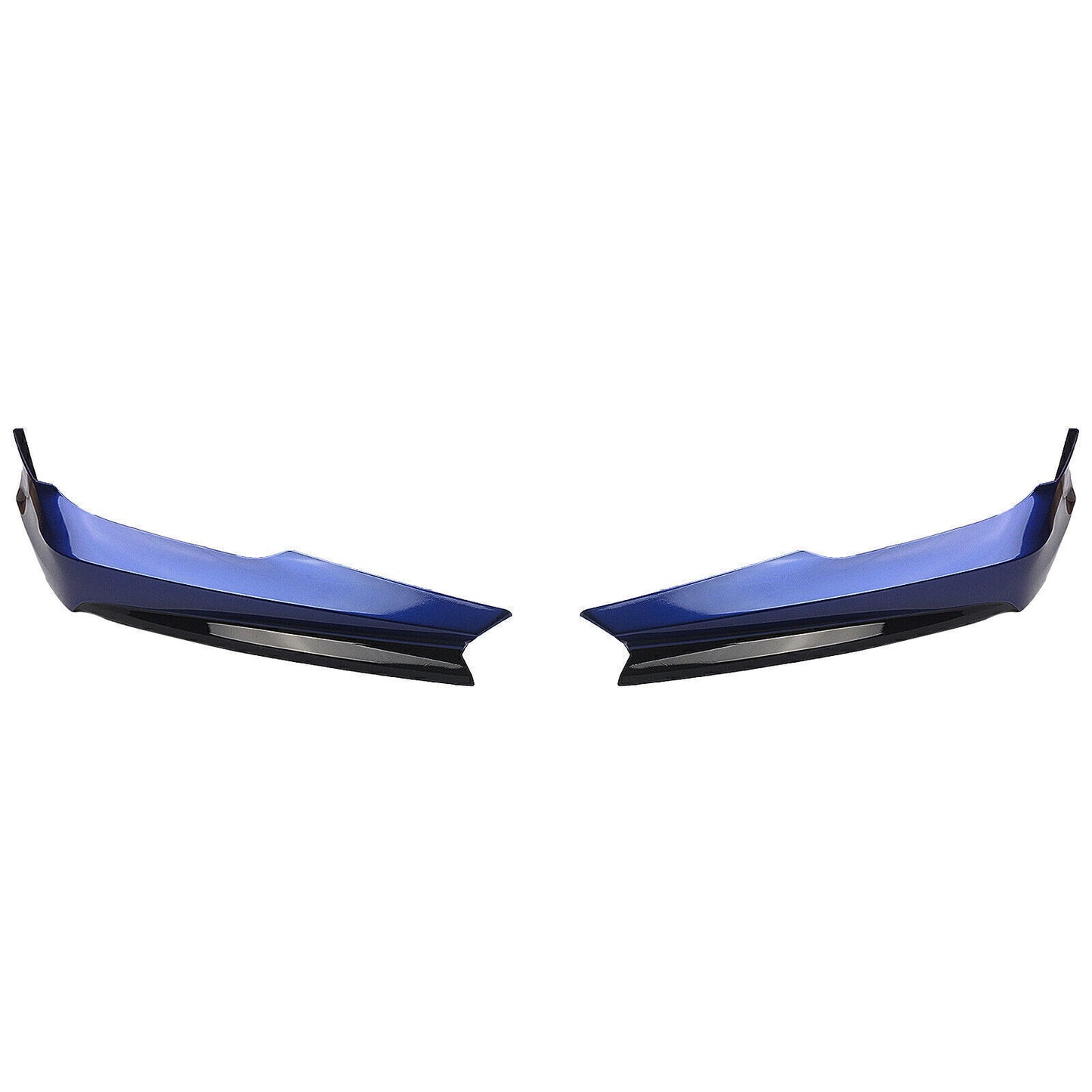 1Set Car Front Bumper Spoiler Lip Splitter For Honda Accord 2021-22 AKASAKA Blue