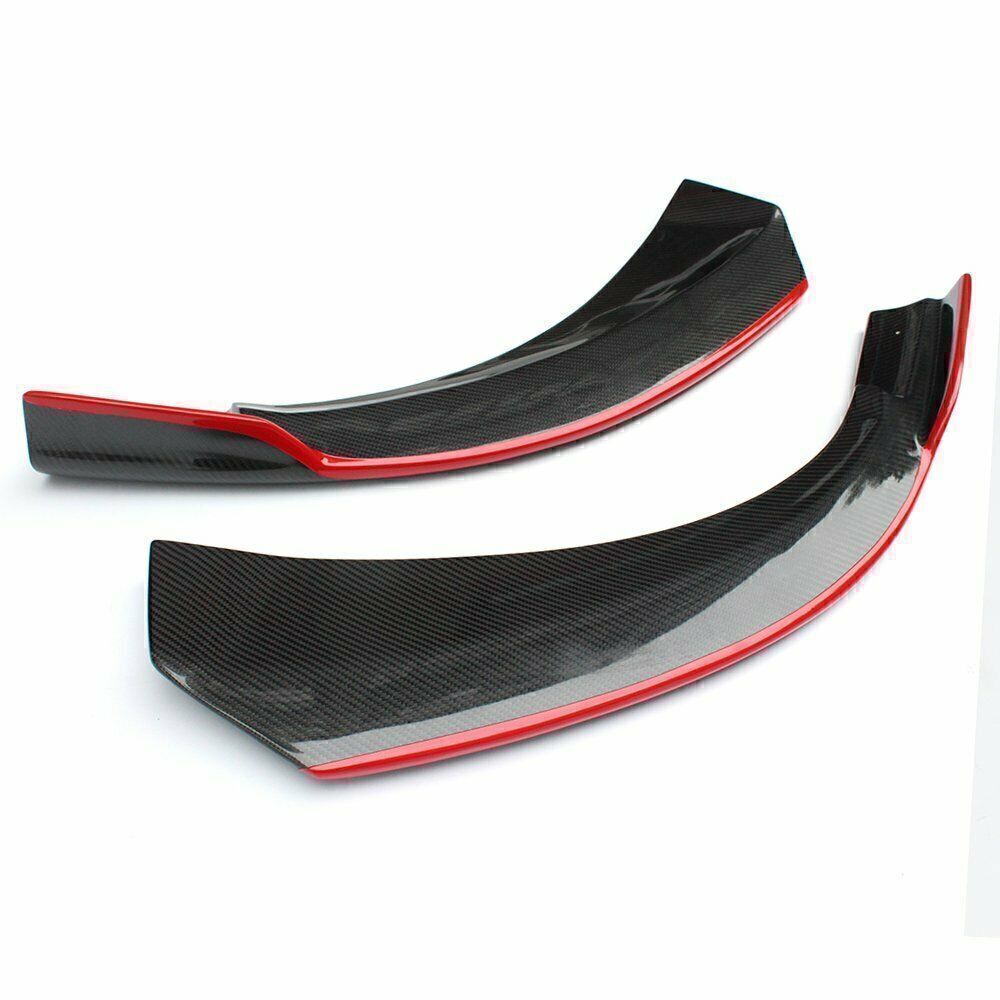 1Pair Car Front Bumper Splitter For Benz W117 CLA260 CLA250 CLA45 AMG 2014-2016