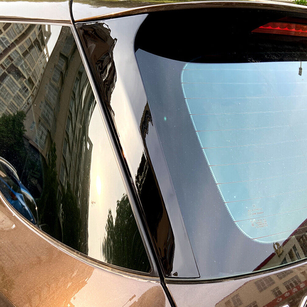 2Pcs Car Rear Window Side Spoiler Canard Splitter For Benz W166 ML GLE 2012-2019