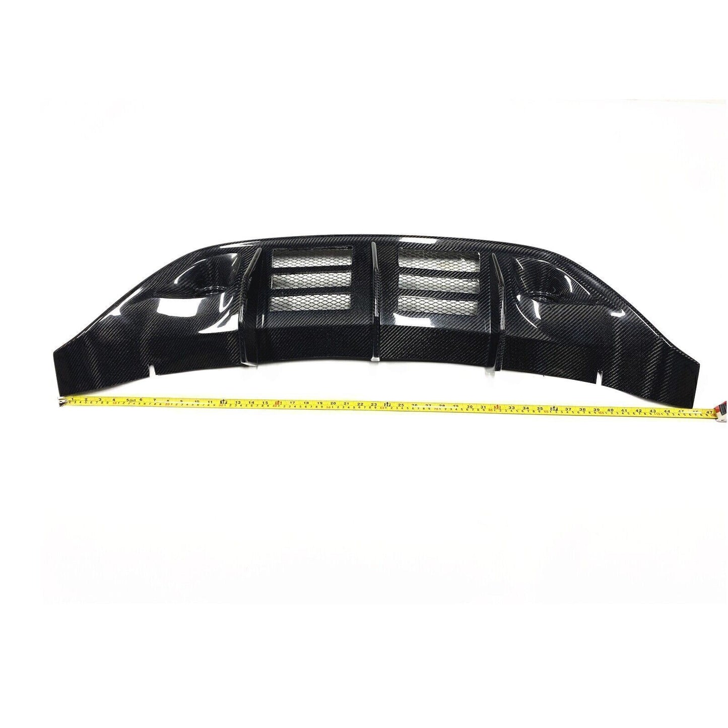 1Pc Carbon Fiber Rear Bumper Diffuser Lip For Nissan Skyline GTR GT-R 2008-2011