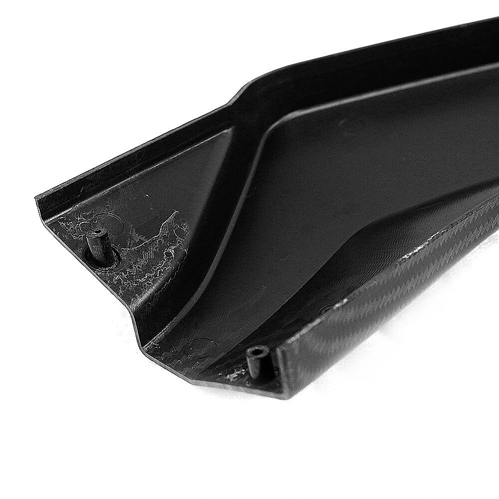 Black Car Front Bumper Spoiler Splitter Lip For Mercedes Benz CLA W117 2017-2018