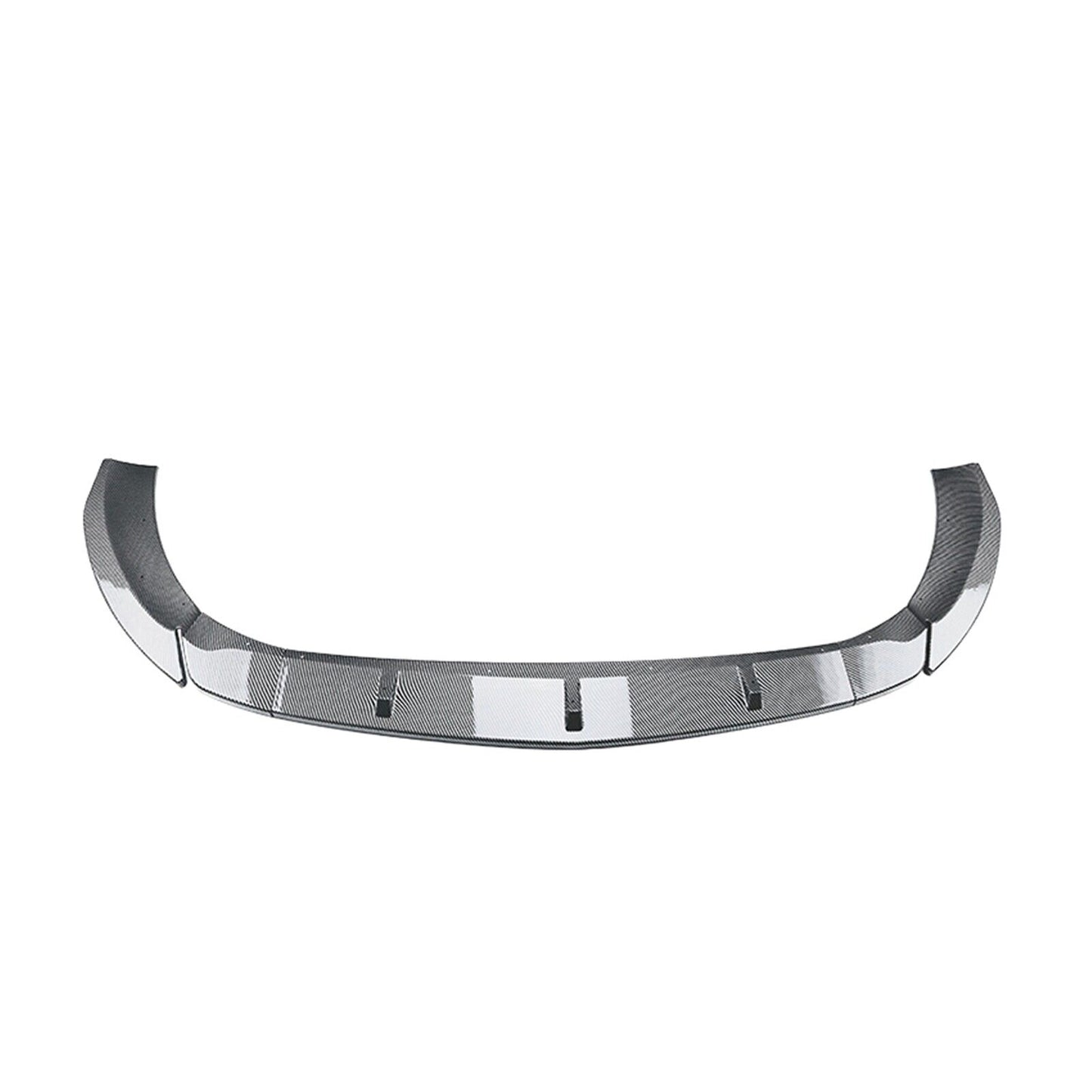 Front Bumper Spoiler Lip Kit For Benz A W177 A180 A200 A35 AMG 2023+ Carbon Look