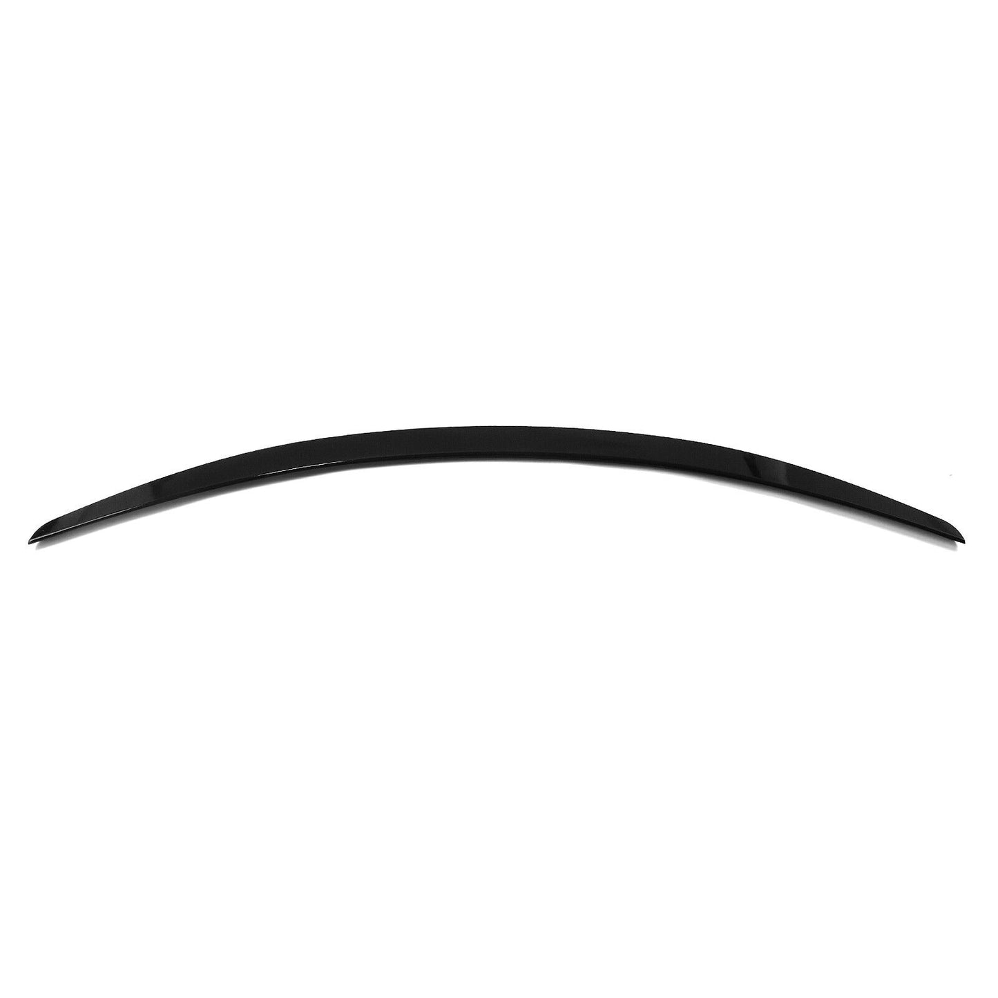 1Pc Car Rear Trunk Spoiler Lip Wing Fit For Tesla Model S 2012-2022 Gloss Black