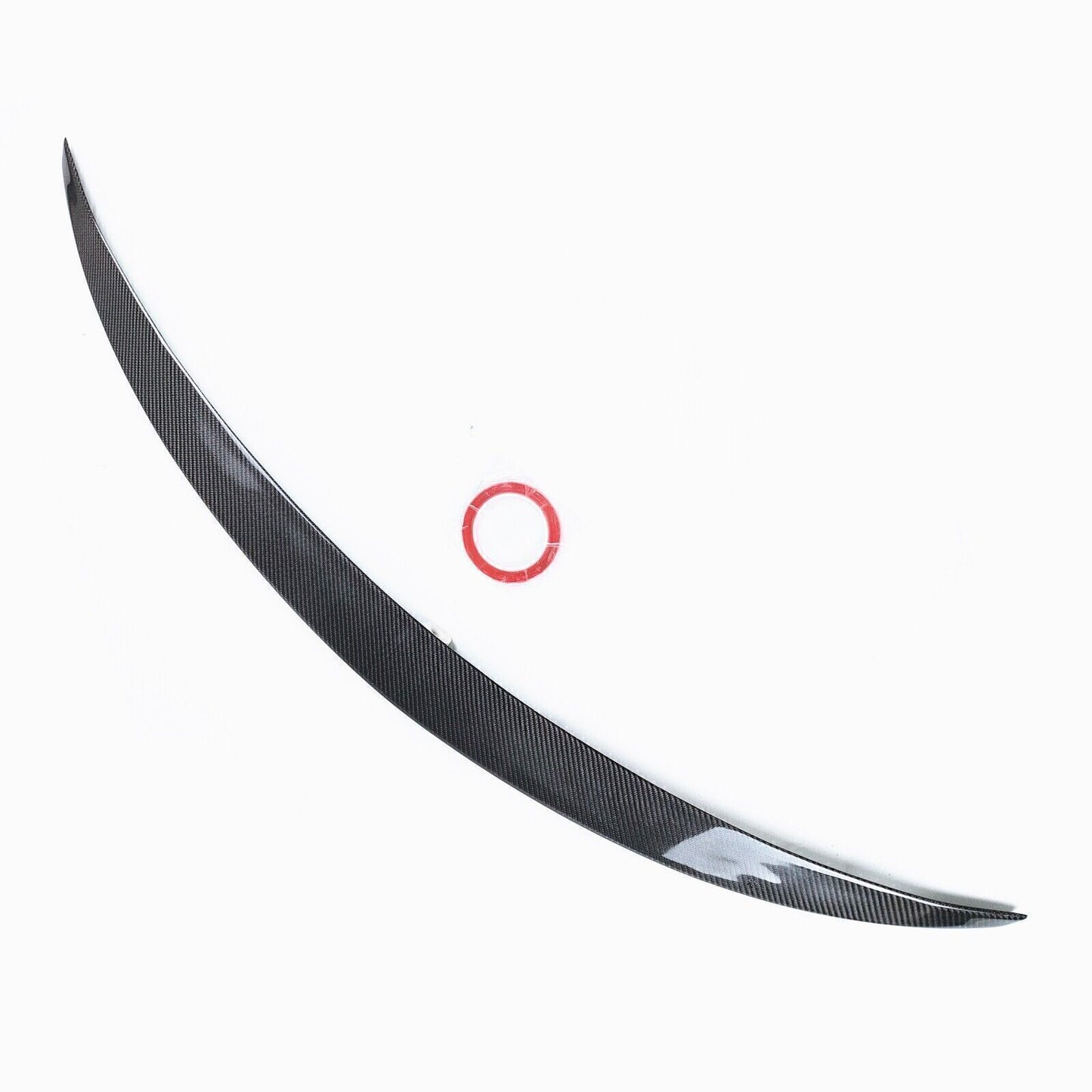 1Pc Carbon Fiber Rear Trunk Spoiler Wing Lip For Maserati Quattroporte 2013-2018