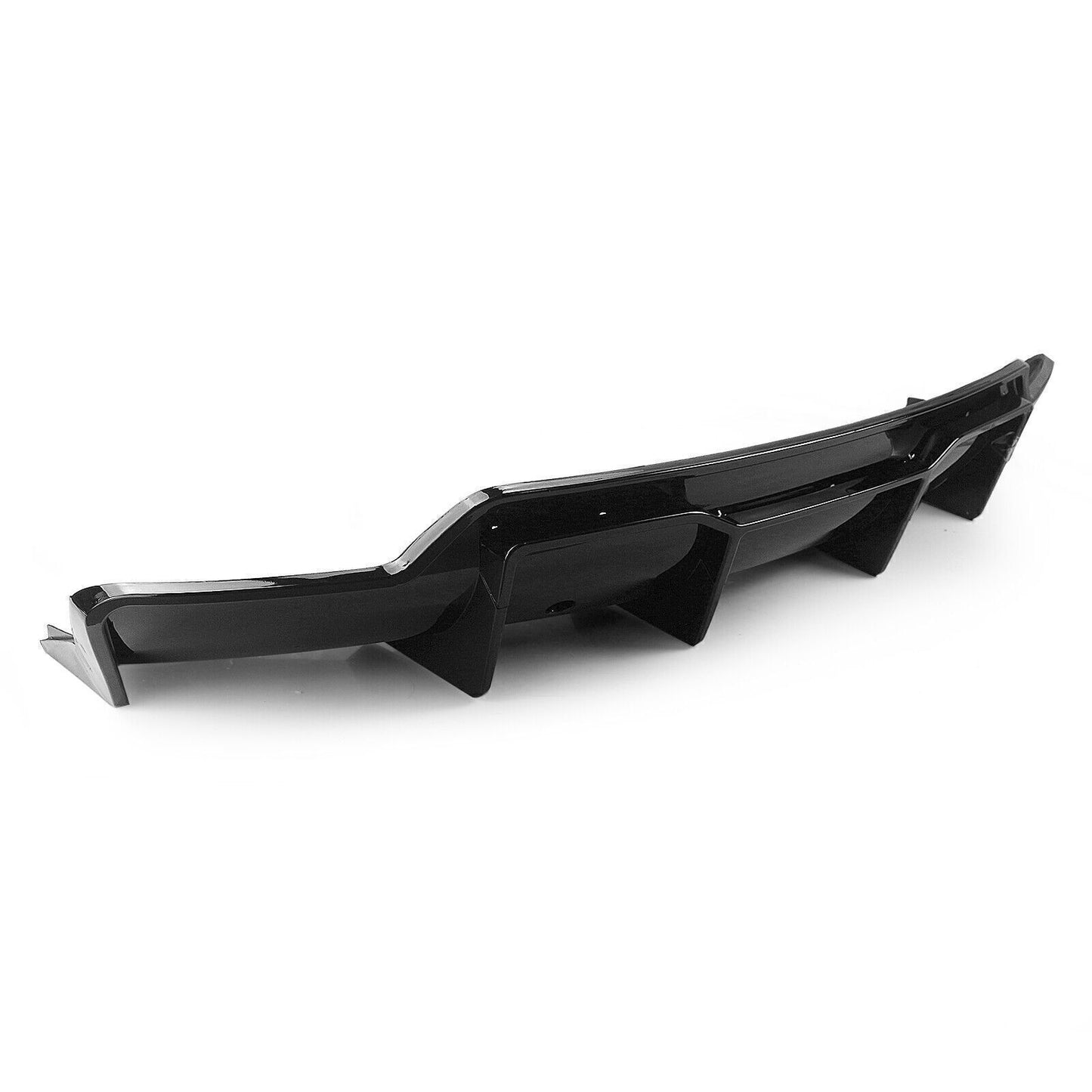 1Set Rear Diffuser+Rear Spoiler Wing For Tesla Model 3 2017 2018 2019 2020-2023