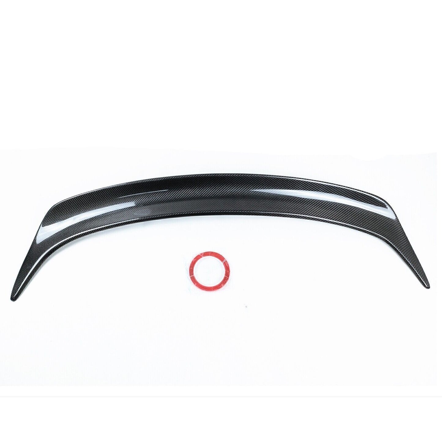 1 Set Rear Trunk Spoiler Lip Wing Carbon Fiber For Tesla Model X 2016 2017-2022