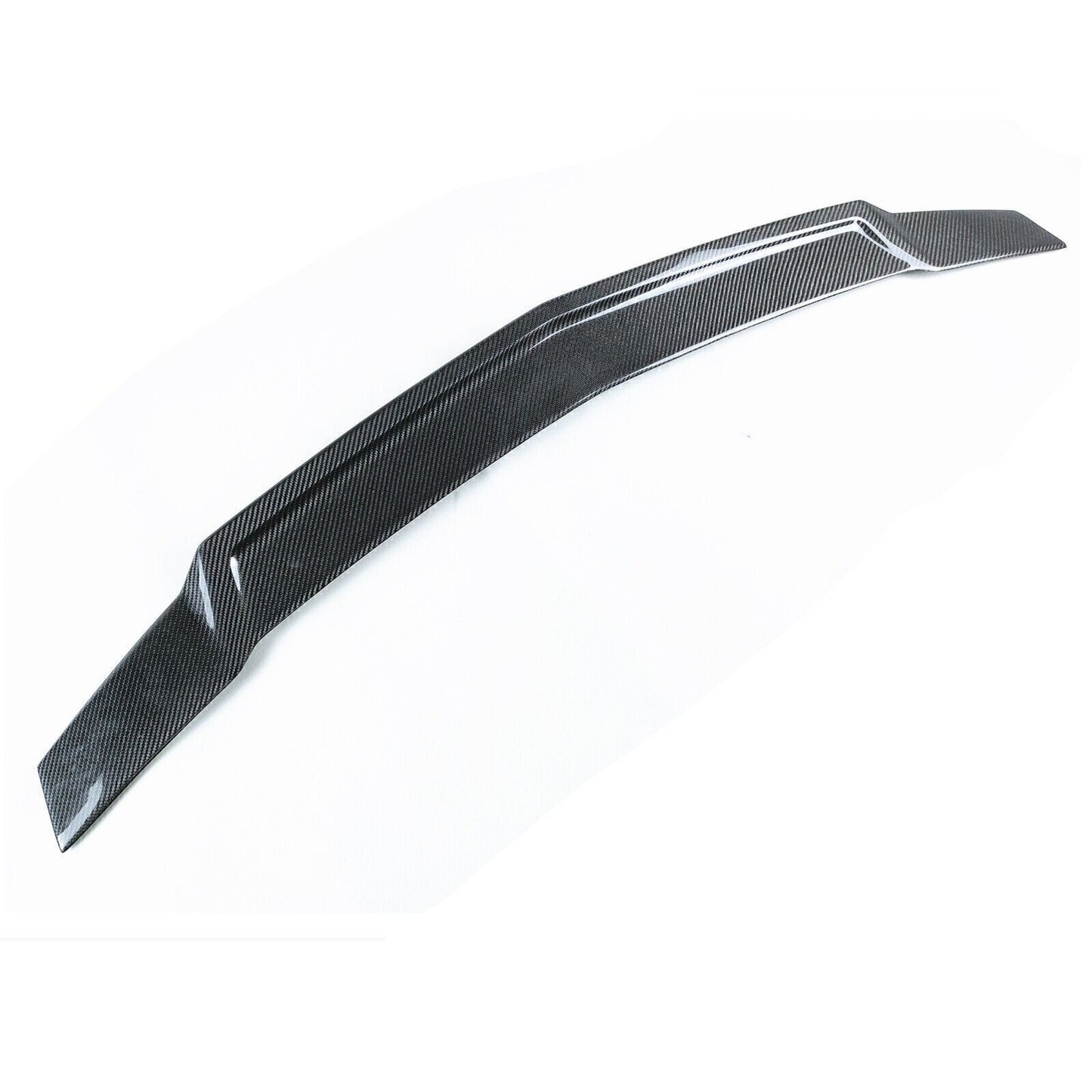 Rear Trunk Spoiler Wing Lip For Mercedes Benz E Class W211 2003-09 Carbon Fiber