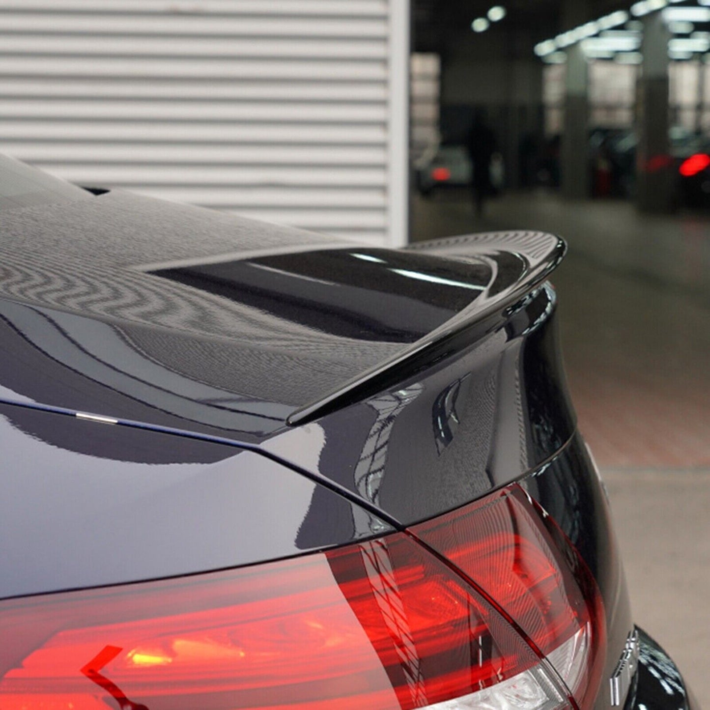 Rear Trunk Spoiler Lip For Mercedes Benz C-Class Coupe C205 2015-2021 Carbon Fiber
