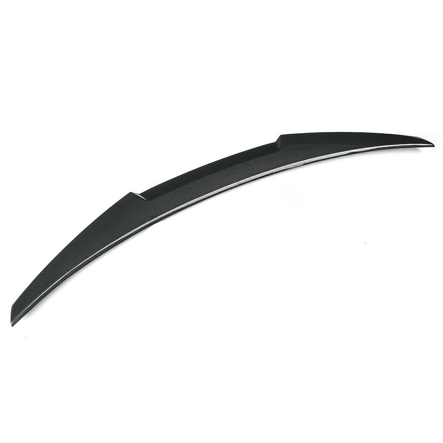 1 Set Carbon Fiber Look Rear Trunk Spoiler Wing For BMW E90 M3 Sedan 2005-2012