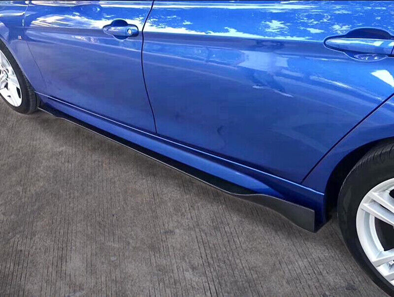 1Set 78.7'' Car Universal Side Skirts Body Kit Spoiler Splitter Glossy Black