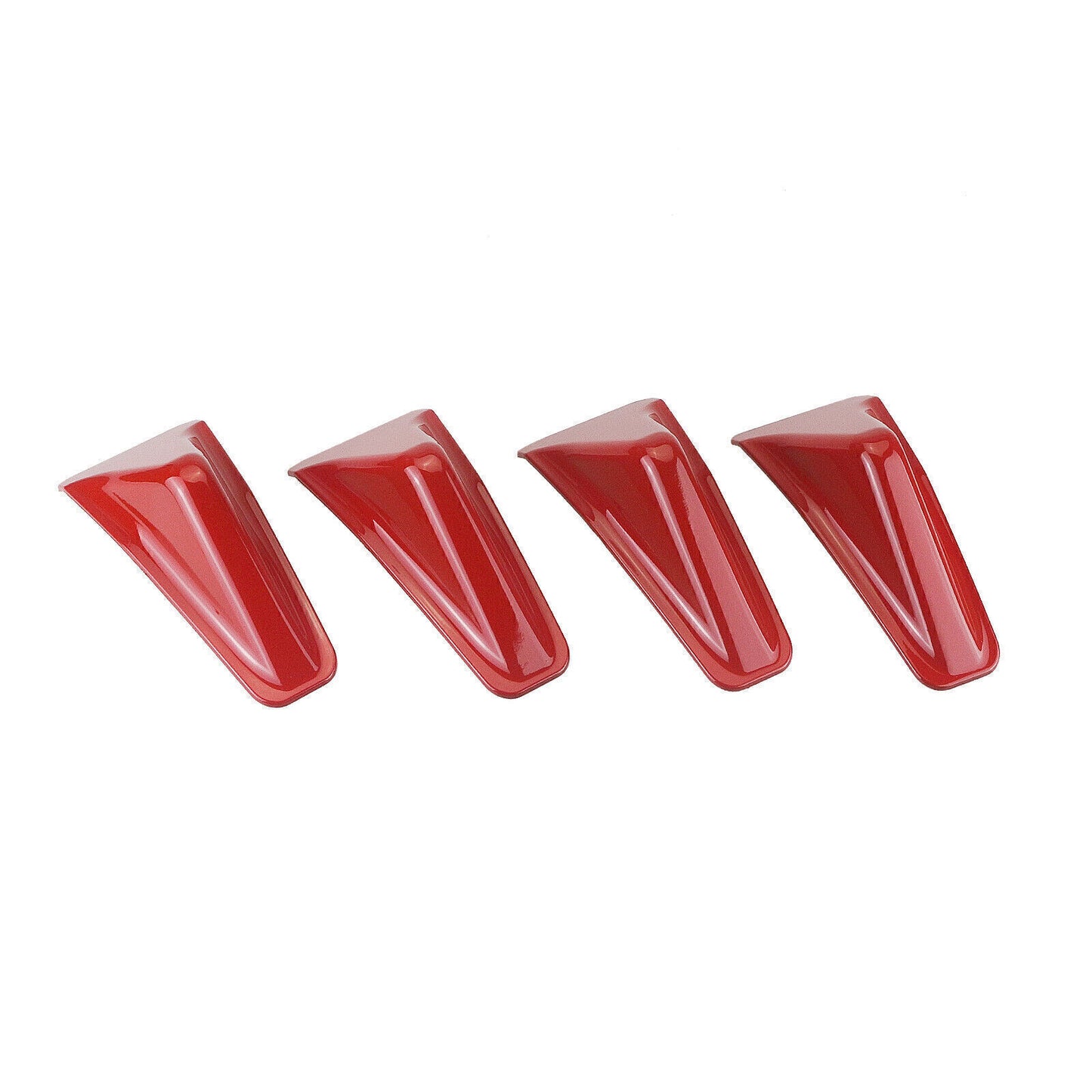 1Set Rear Bumper Diffuser Lip Light Cover Splitter For Subaru WRX STi 2015-2021