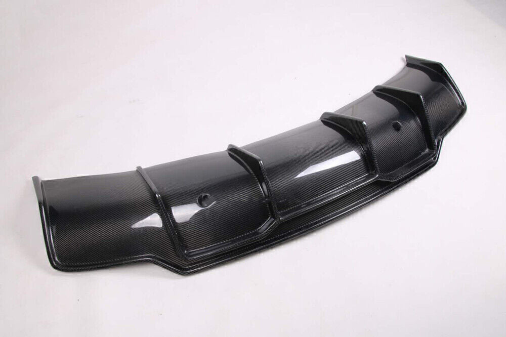 1 Set Rear Bumper Diffuser+Trunk Spoiler Lip For Tesla Model 3 Sedan 2017-2023