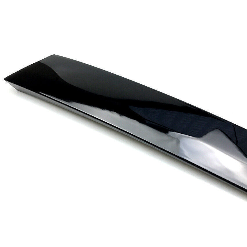 Rear Window Side Spoiler Canards Trim For Nissan Patrol Y62 2010+ Gloss Black