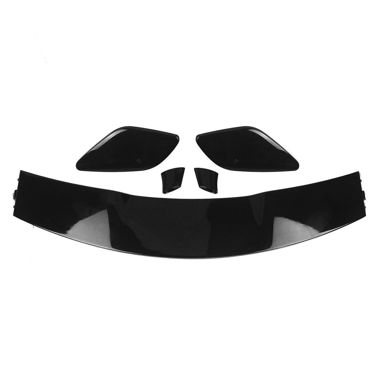 Rear Spoiler Wing Front Bumper Spoiler Set For Benz W176 A45 A180 AMG 2016-2018