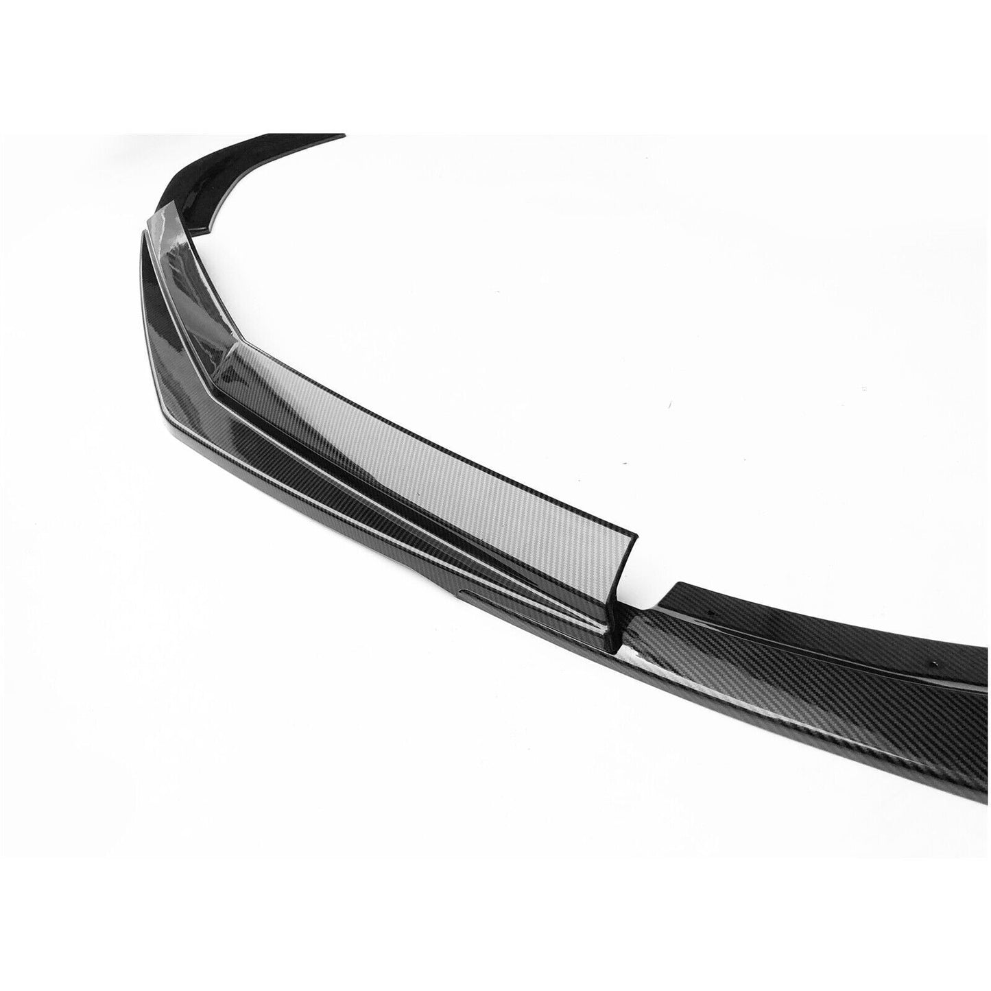 1 Set Front Spoiler For Benz C Class W204 C63 Sedan 2012-2014 Carbon Fiber Look