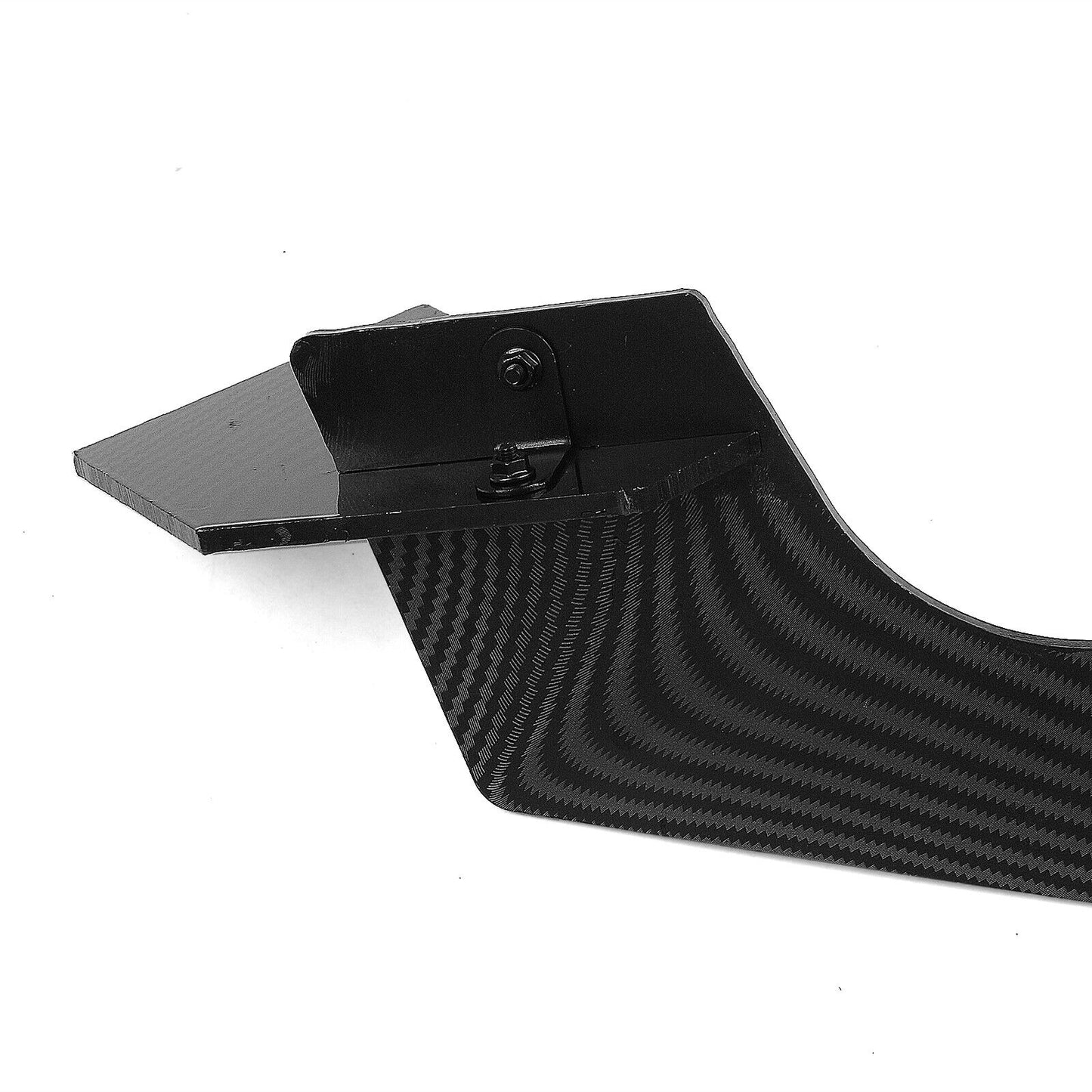 1Set Rear Bumper Diffuser Lip Kit For Ford Mustang 2015-2021 Carbon Fiber Look