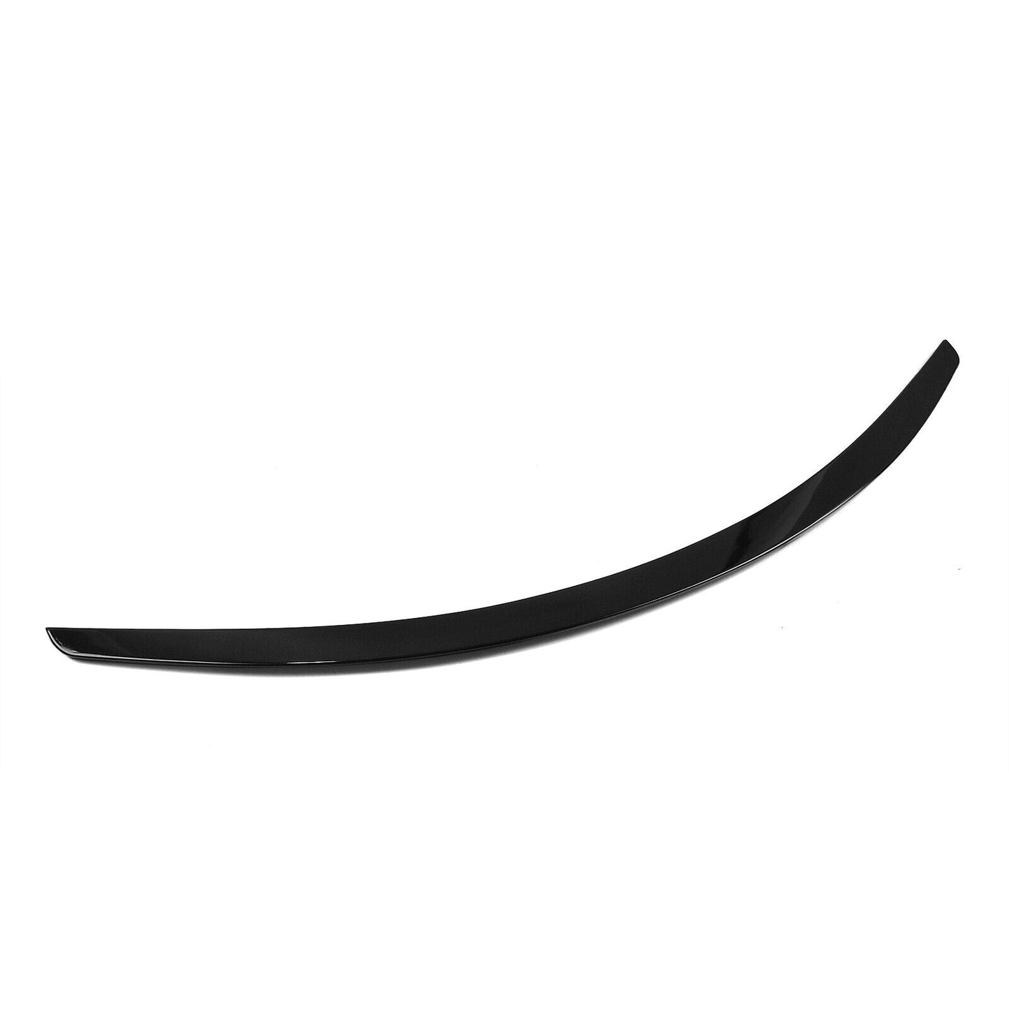 1Pc Car Rear Trunk Spoiler Lip Wing Fit For Tesla Model S 2012-2022 Gloss Black