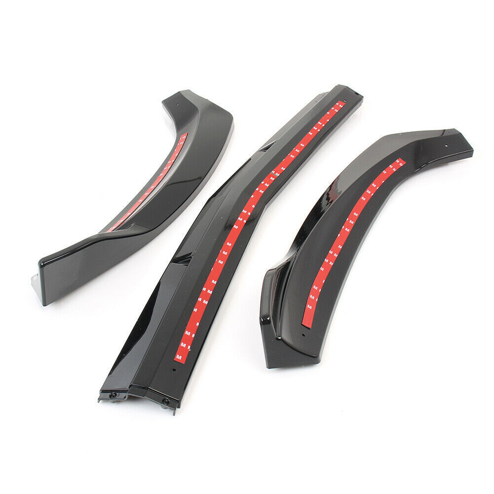 1Set Front Bumper Splitter Spoiler Lip For Mercedes Benz W213 Sport 2017-2019