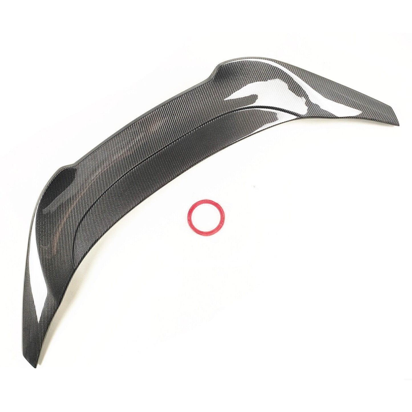 1Pc Carbon Fiber Rear Trunk Spoiler Wing Kit For Subaru BRZ Toyota GR86 2022-23